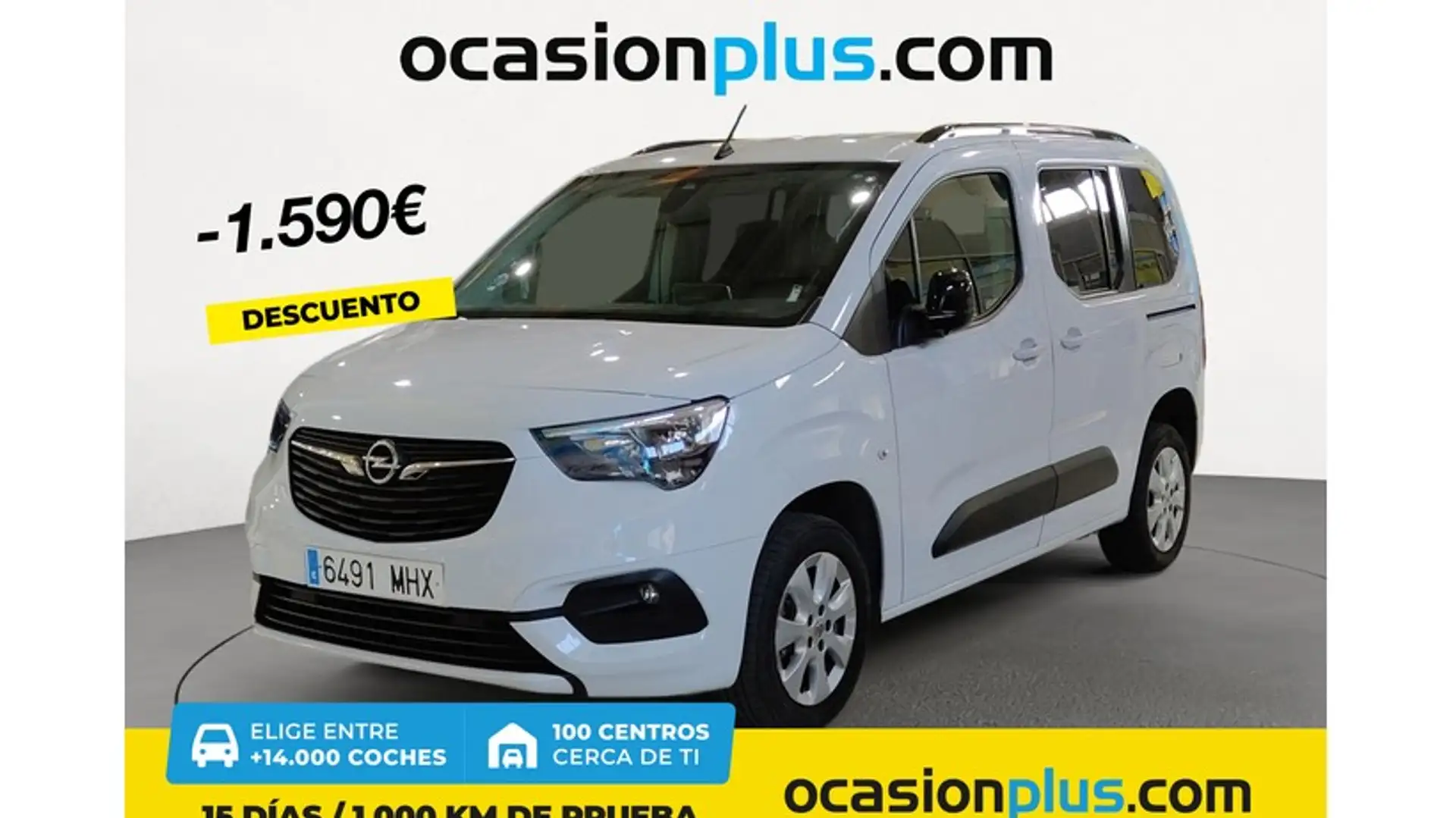 Opel Combo Life 1.5TD S/S Edition Plus L 100 Blanco - 1