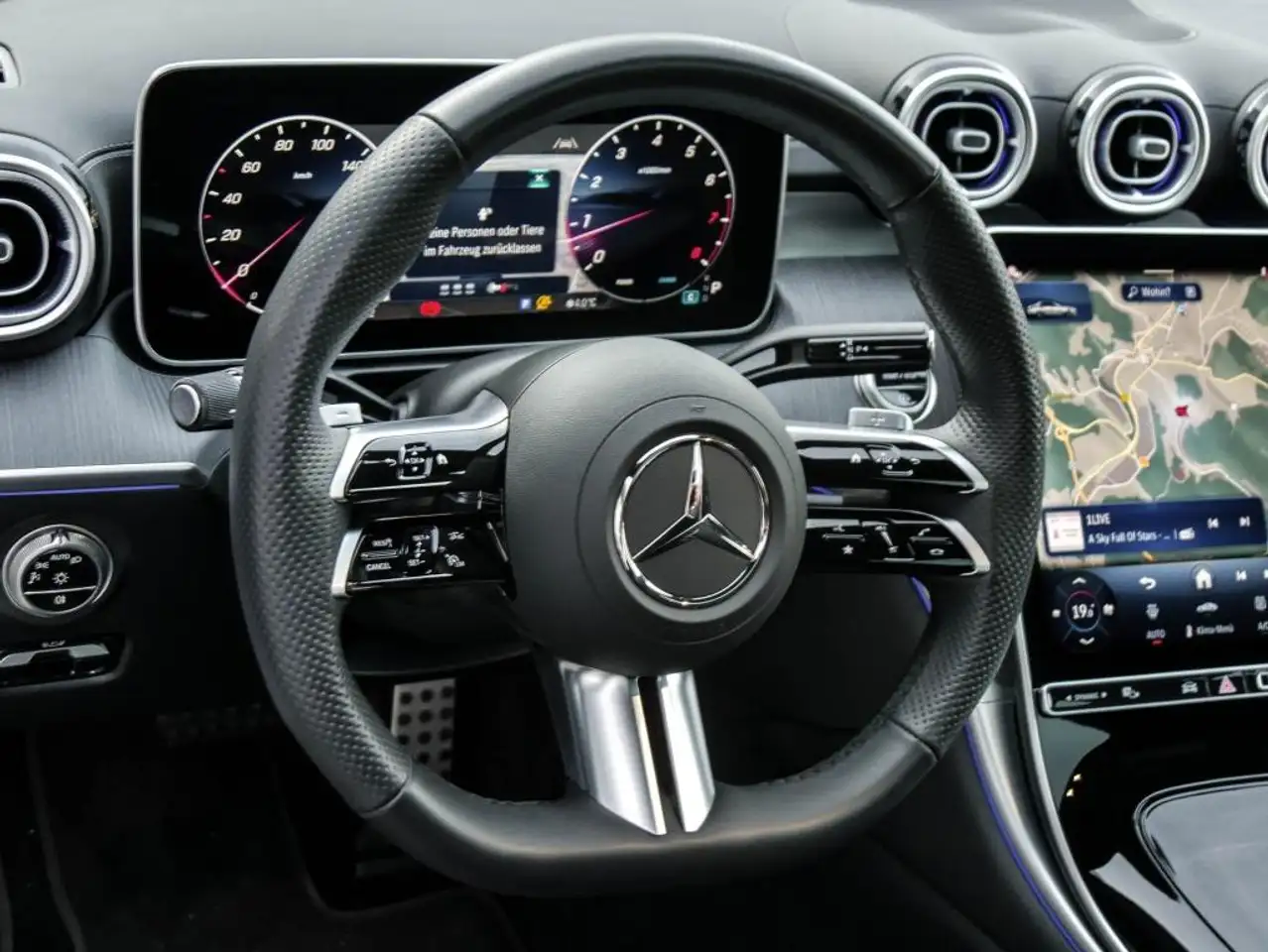 Mercedes-Benz C 200 AMG/LED/Pano/Burm3D/360/Memo/Totw/Night/18 8
