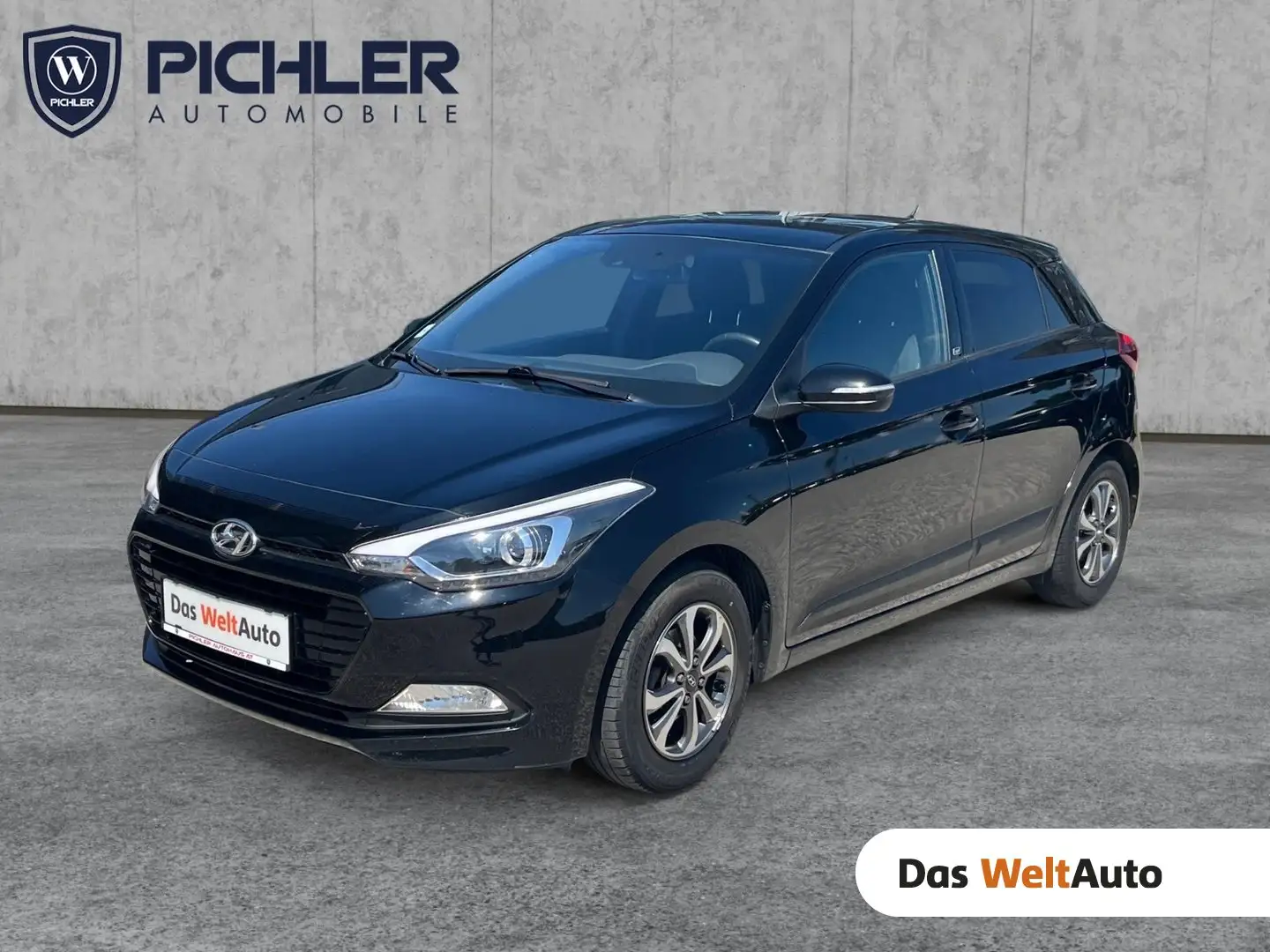 Hyundai i20 1,25 Go Schwarz - 1
