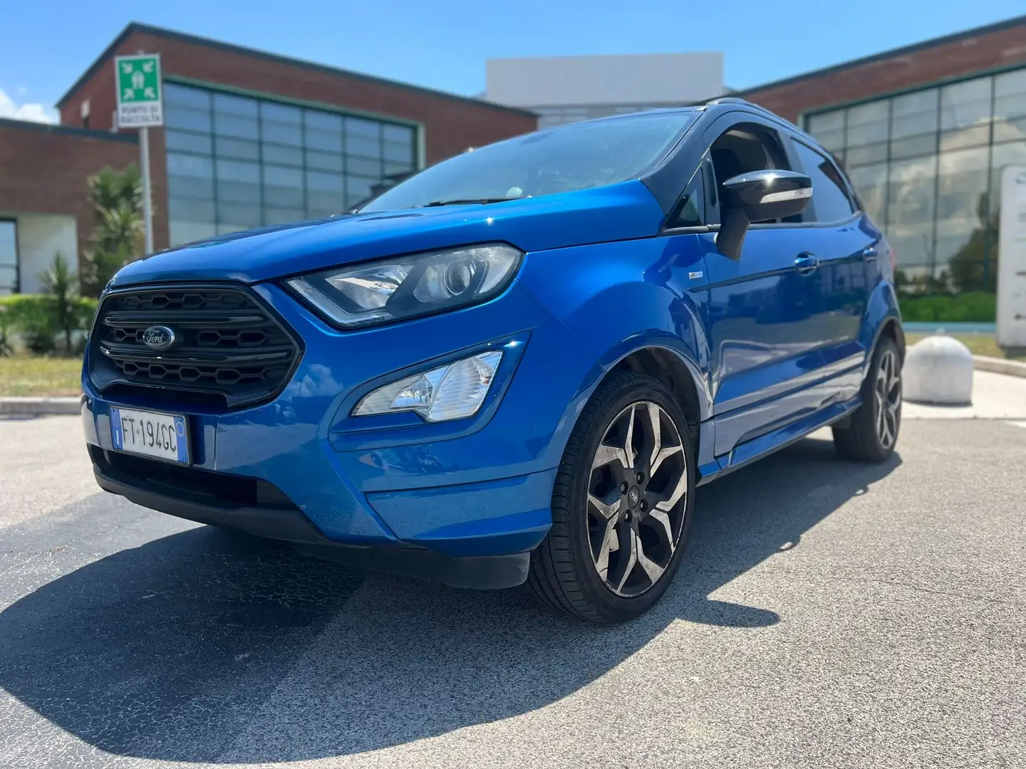 Ford EcoSport 1.5 tdci ST-Line s&s 100cv my18 Blauw - 1