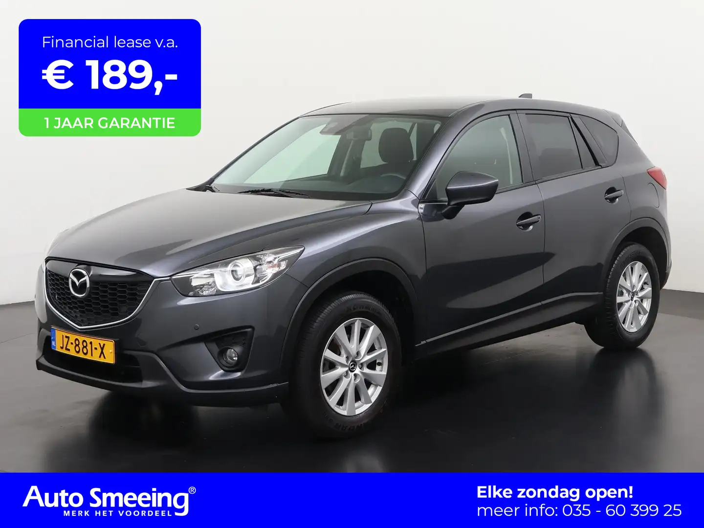 Mazda CX-5 2.0 TS+ 2WD | Trekhaak | Stoelverwarming | Parkeer Grijs - 1