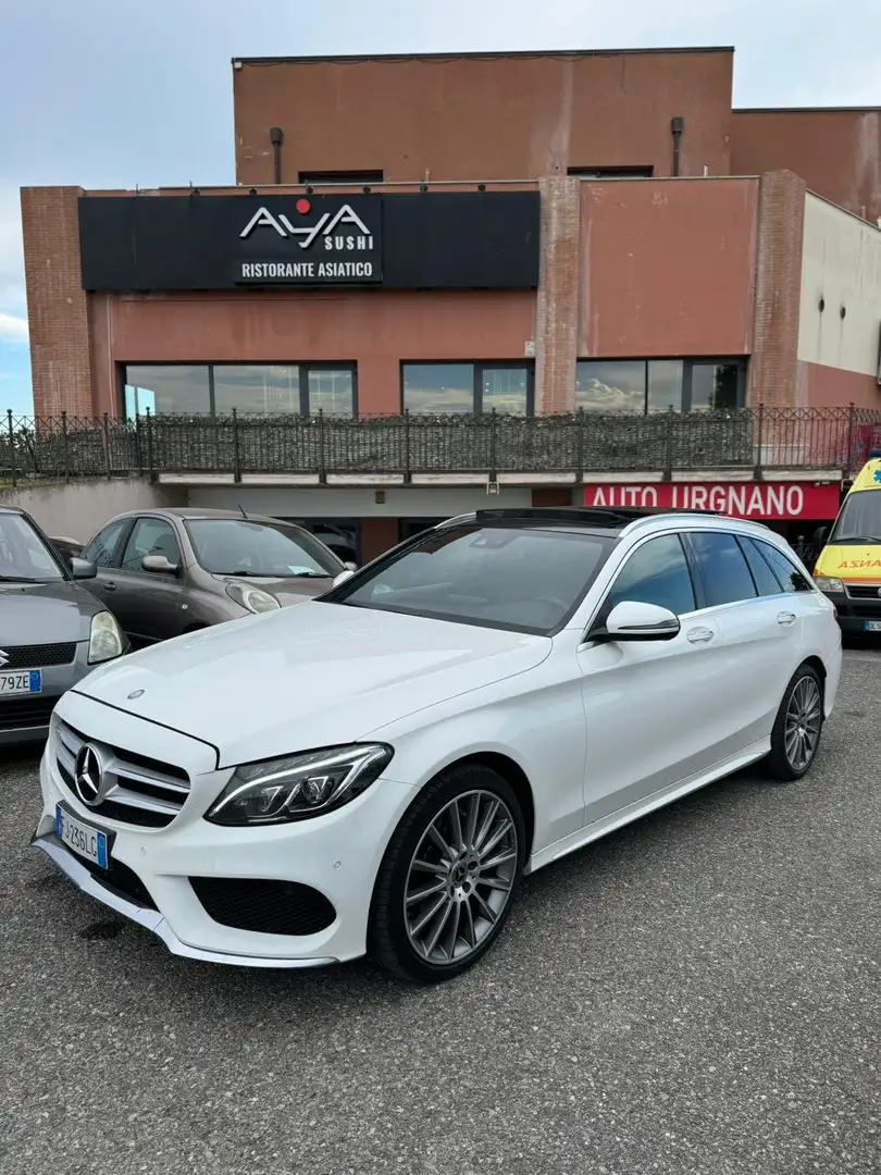 Mercedes-Benz C 220 Classe C220 SW  auto Premium Blanc - 1