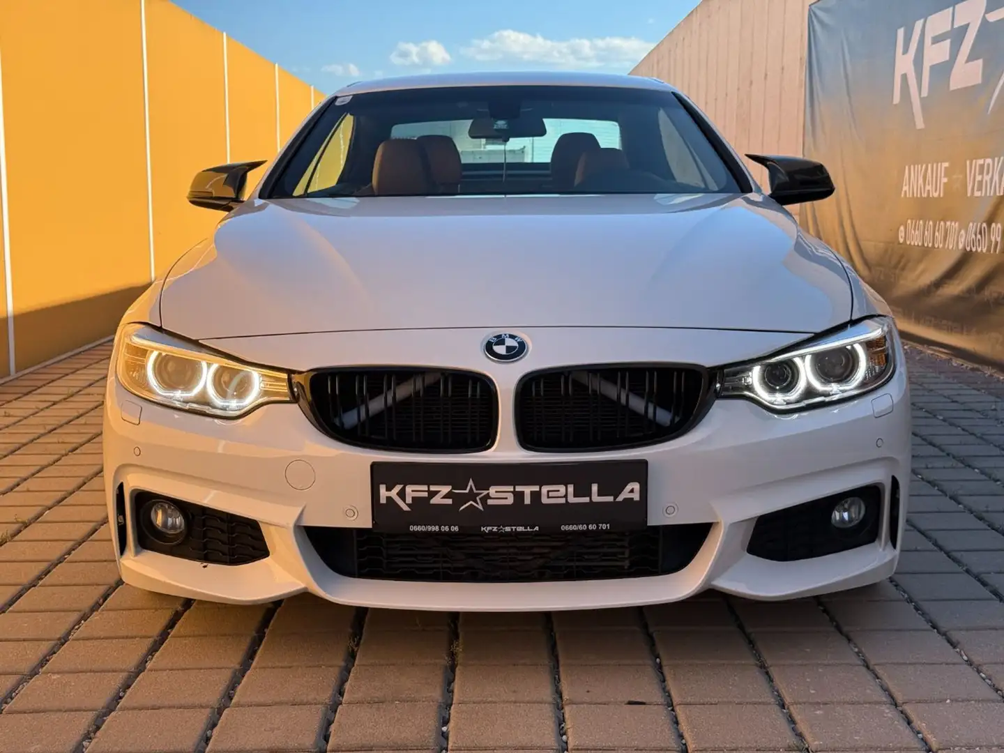 BMW 430 d M Sport F33 N57 Cabrio Weiß - 2