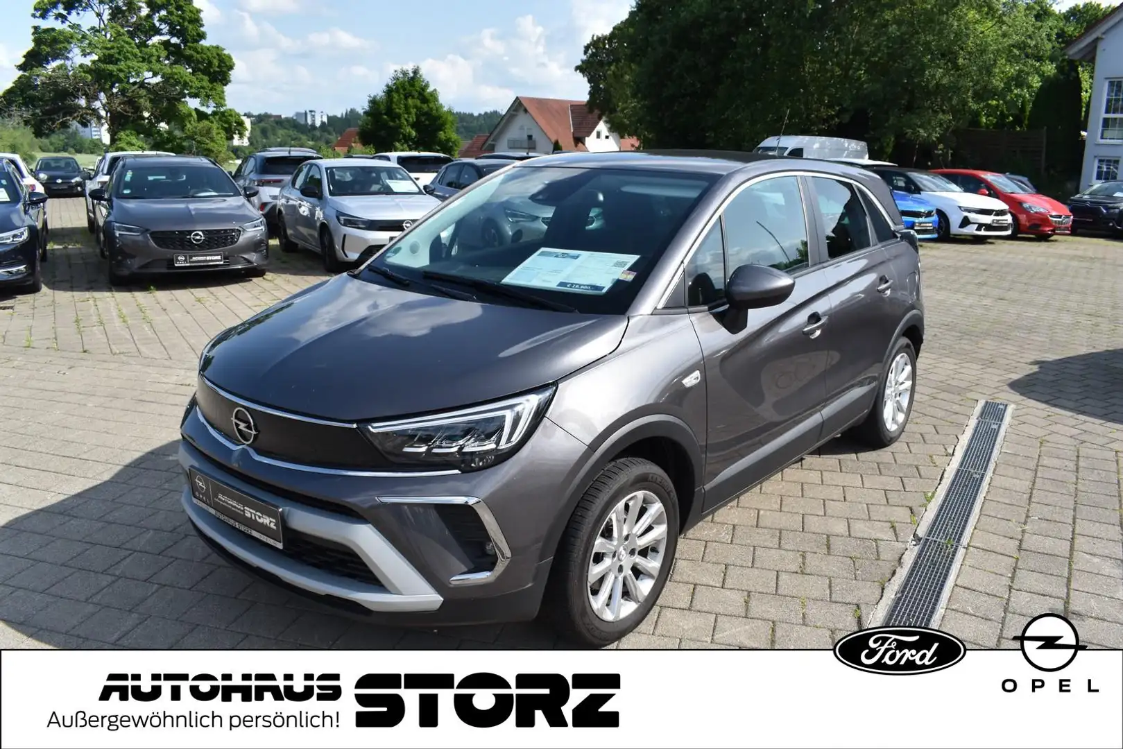 Opel Crossland Elegance |KAMERA|PDC|NAVI|WINTER-PAKET| Grau - 1