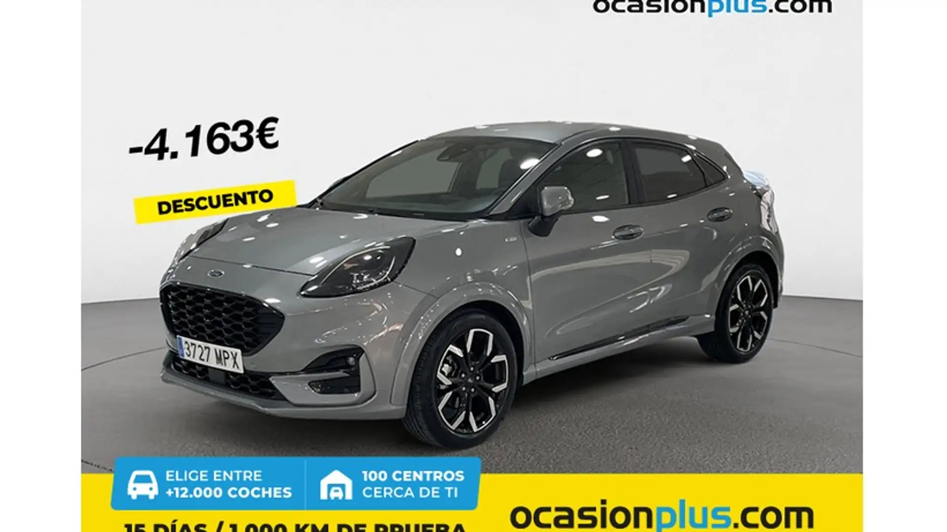 Ford Puma 1.0 EcoBoost MHEV ST-Line X Aut. 155 Plateado - 1