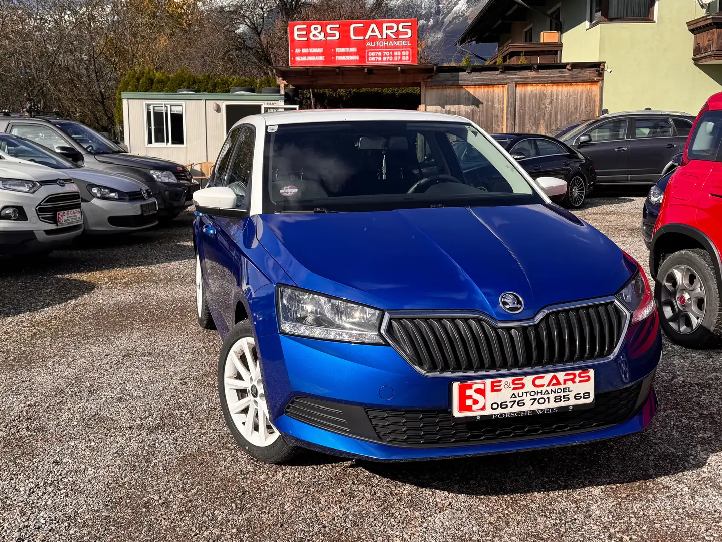 Skoda Fabia Active Top Zustand Pickerl Neu Blau - 1