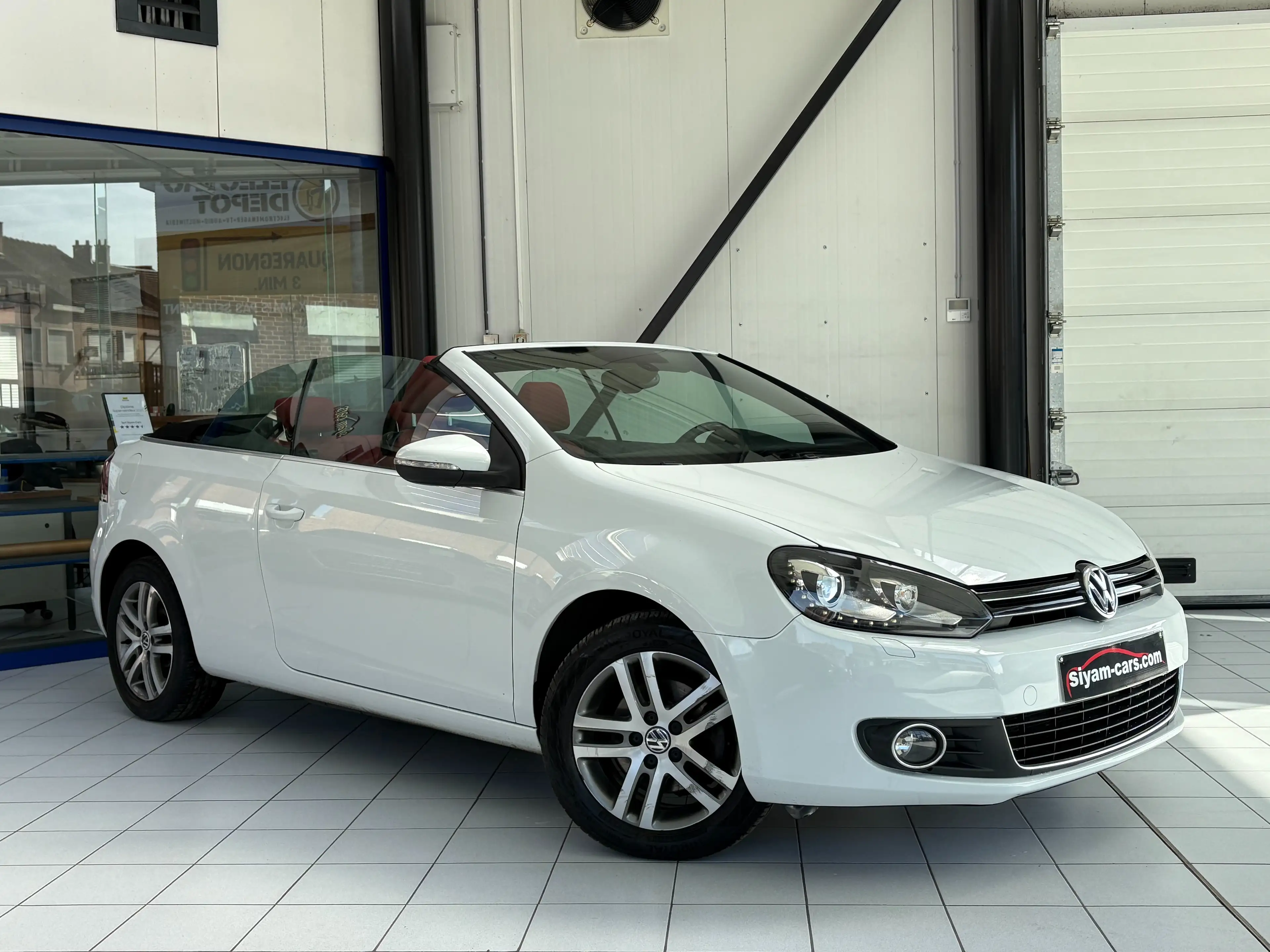 Volkswagen Golf Cabriolet Golf 1.2 TSI *XENON*CUIR*GPS*JANTES*1ER PROP* — photo 7