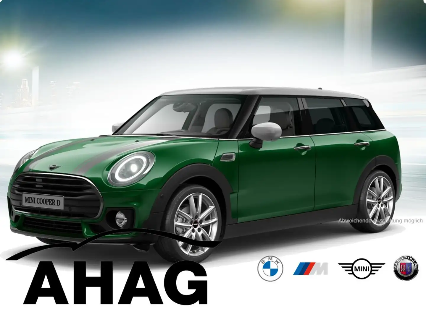 MINI Cooper D Clubman Cooper D Aut. EDC Klimaaut. Sportsitze Grün - 2