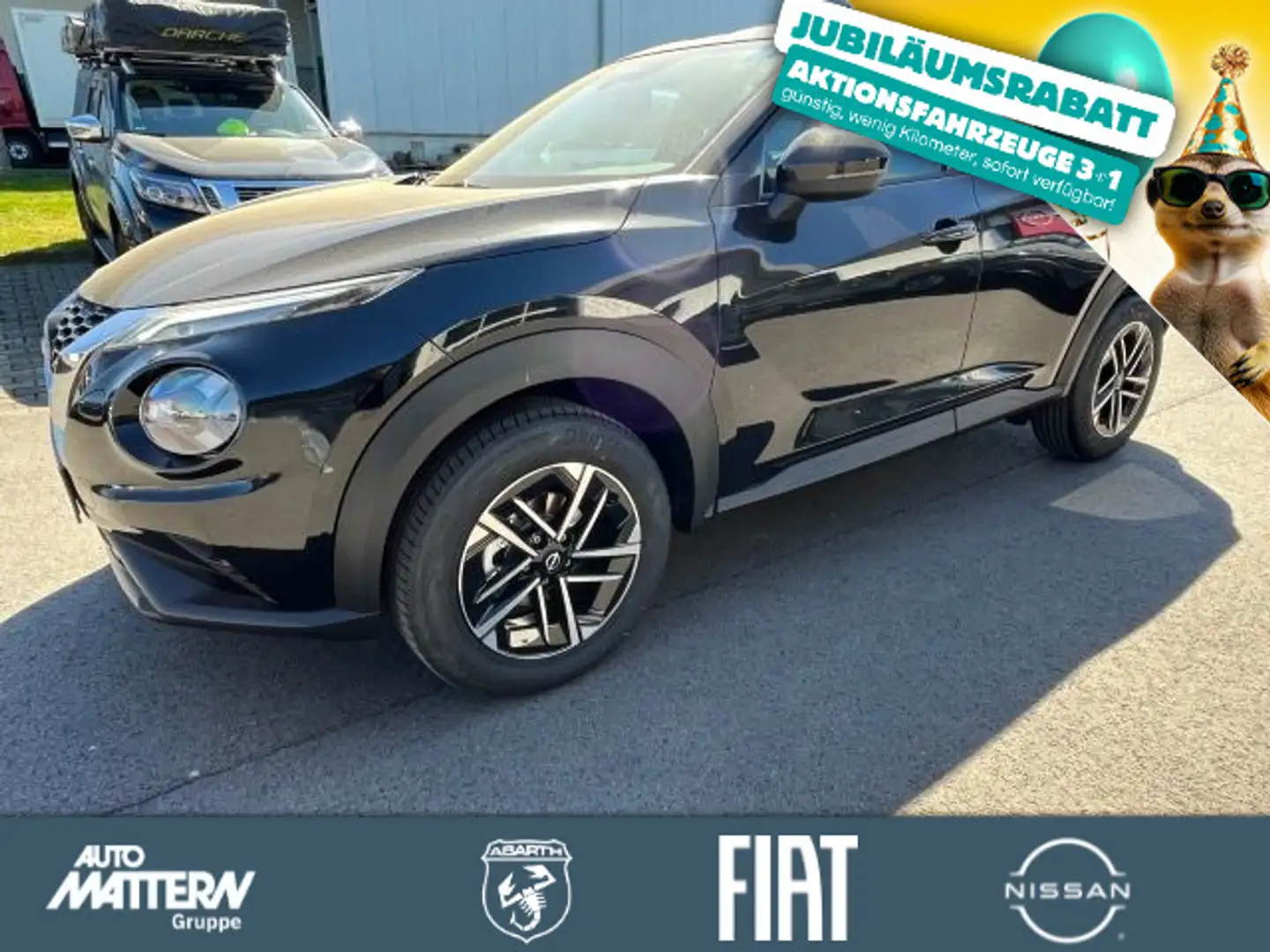 Nissan Juke 10 DIG-T N-Connecta;Winter,LED,Navi,CarPaly Schwarz - 1