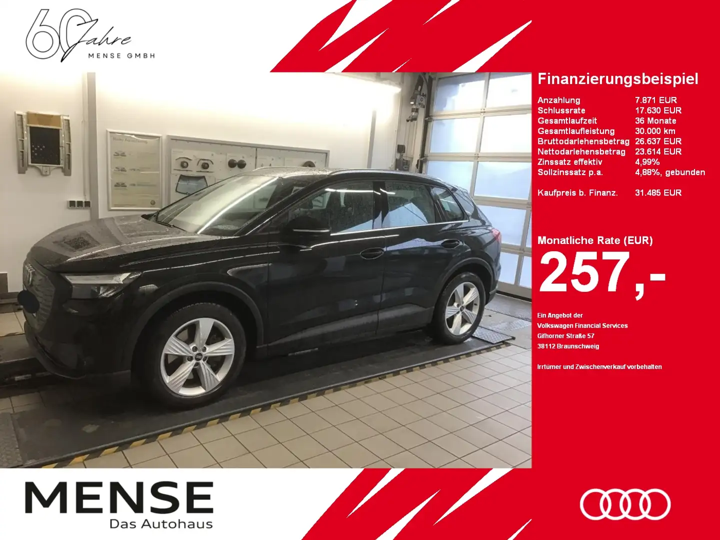 Audi Q4 e-tron 40 |STH|CarPlay|SpurH|3xKlima|Navi|PDC Noir - 1