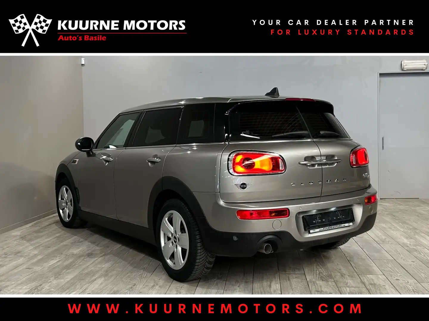 MINI One D Clubman 1.5 Alu16"/Acc/Leder/Gps/Pdc/Airco *1j garantie* Beige - 2