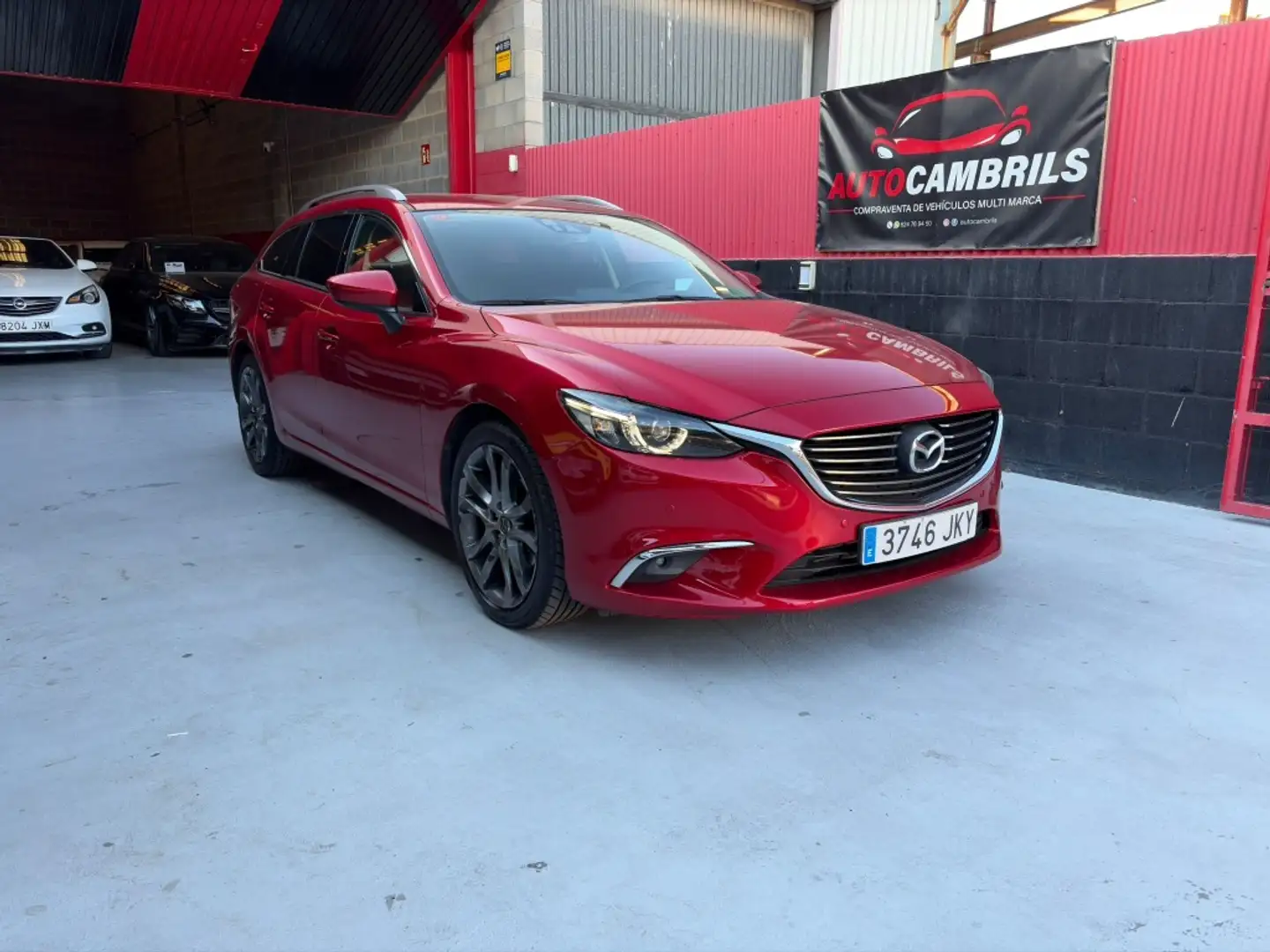 Mazda 6 W. 2.2DE Style (Navi) 110kW Burdeos - 1