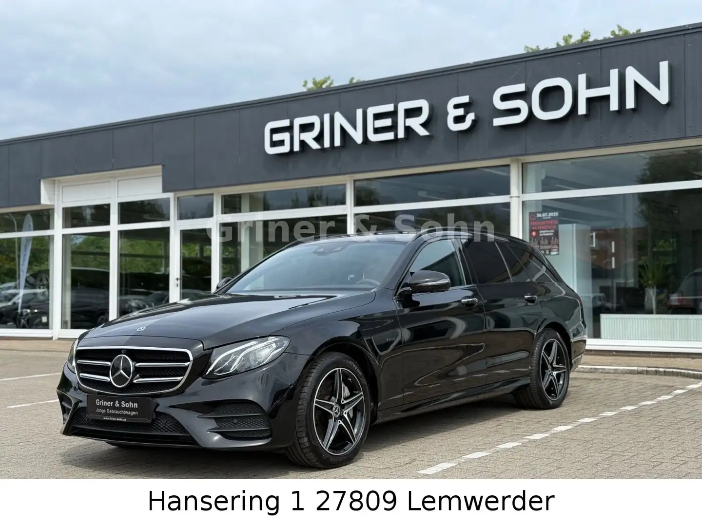 Mercedes-Benz E 300 de,AMG,Wide,Memory,Keyless,Distr,360.3,49% Schwarz - 1