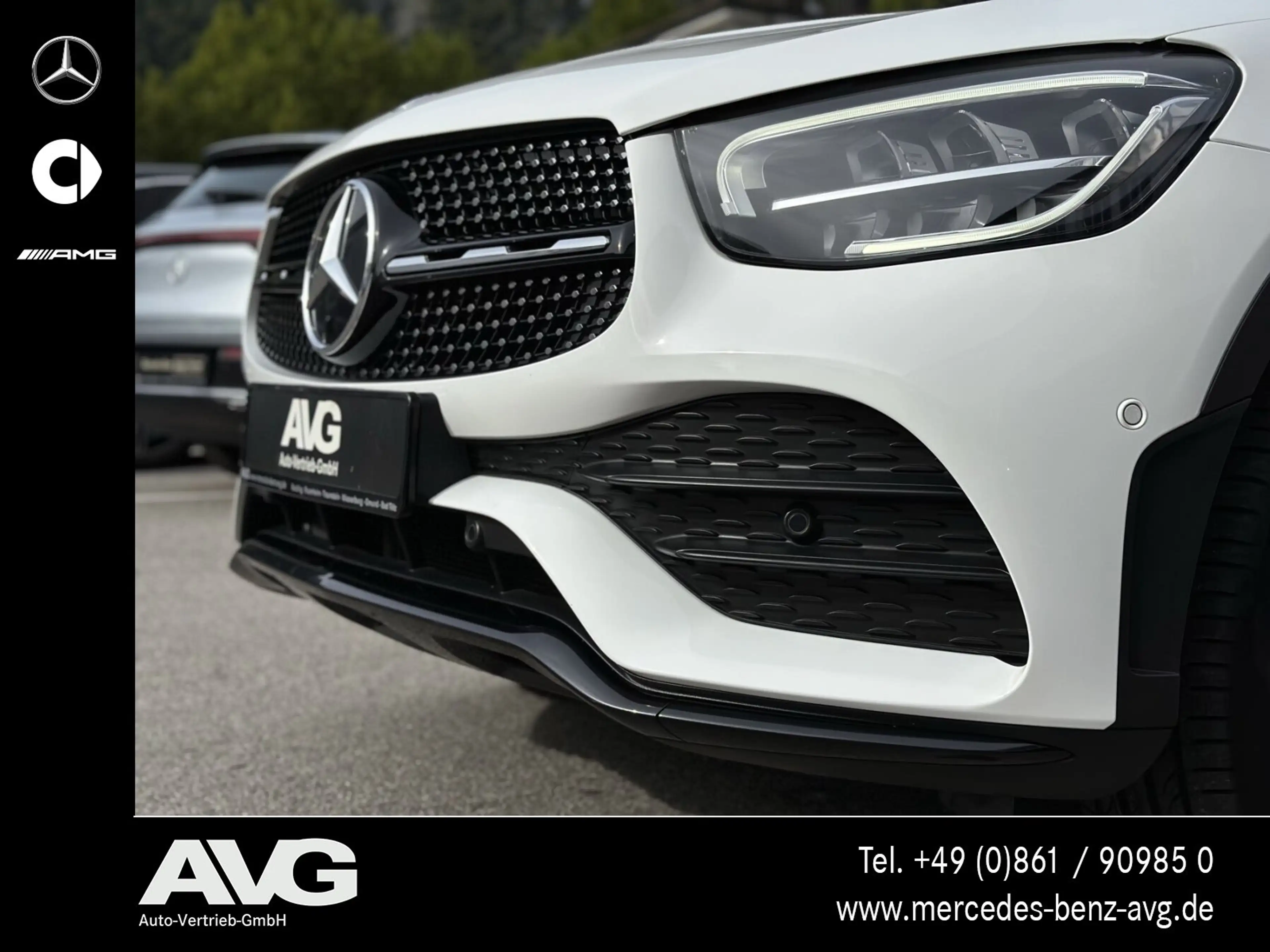 Mercedes-Benz GLC 220 GLC 220 d 4M AMG AHK Pano HUD 19" RFK LED Night BC — photo 9