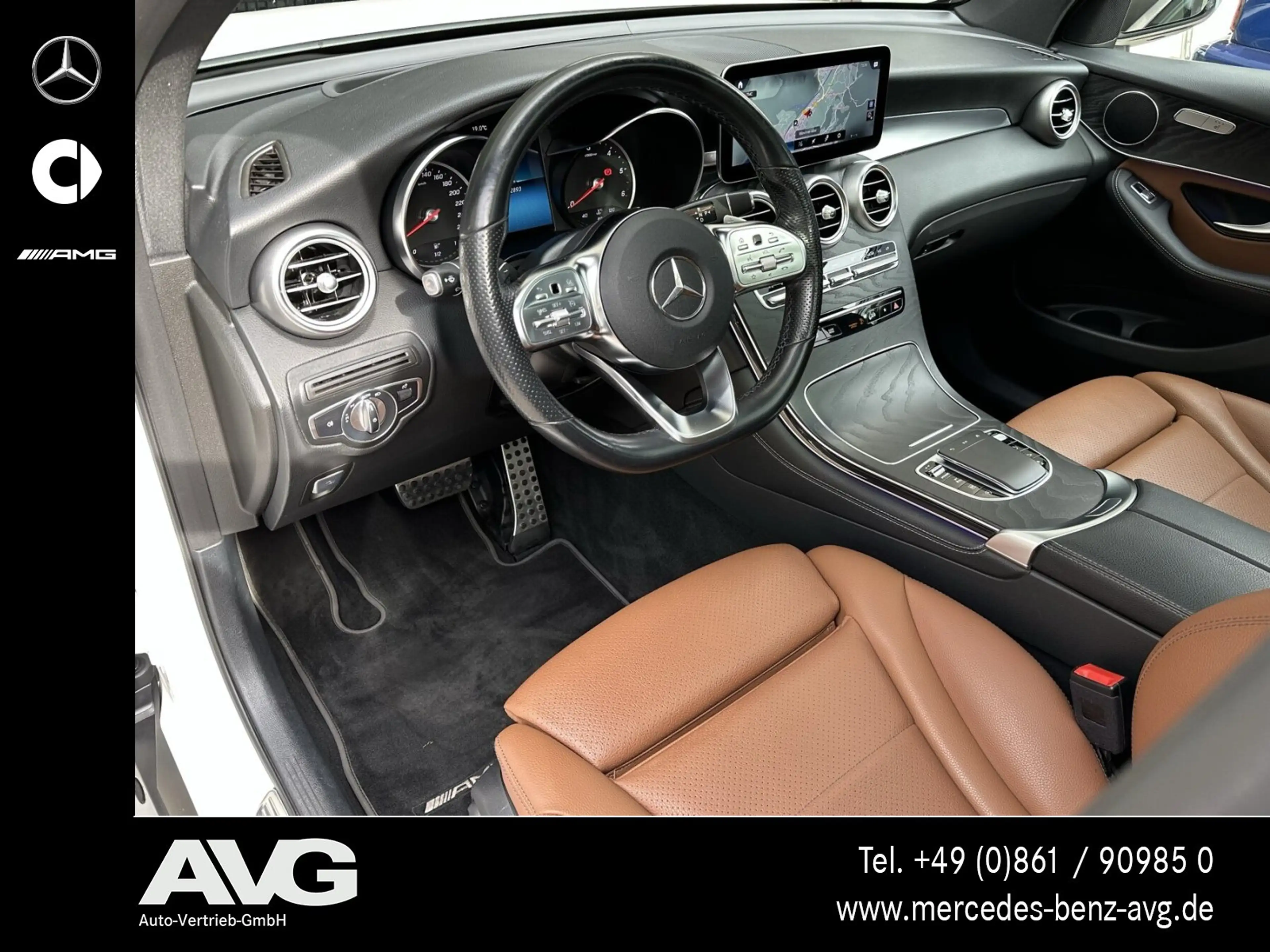 Mercedes-Benz GLC 220 GLC 220 d 4M AMG AHK Pano HUD 19" RFK LED Night BC — photo 11