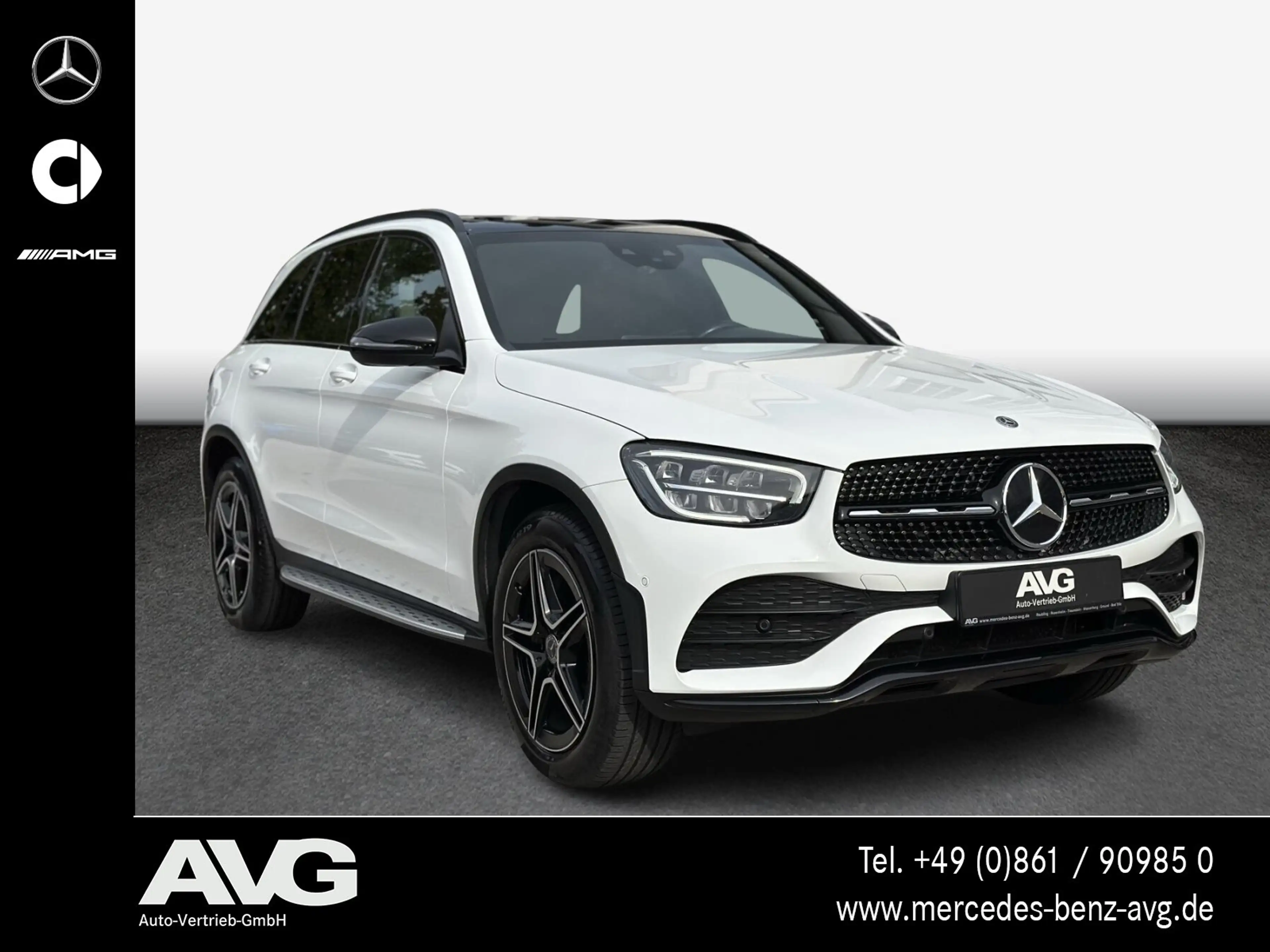 Mercedes-Benz GLC 220 GLC 220 d 4M AMG AHK Pano HUD 19" RFK LED Night BC — photo 2