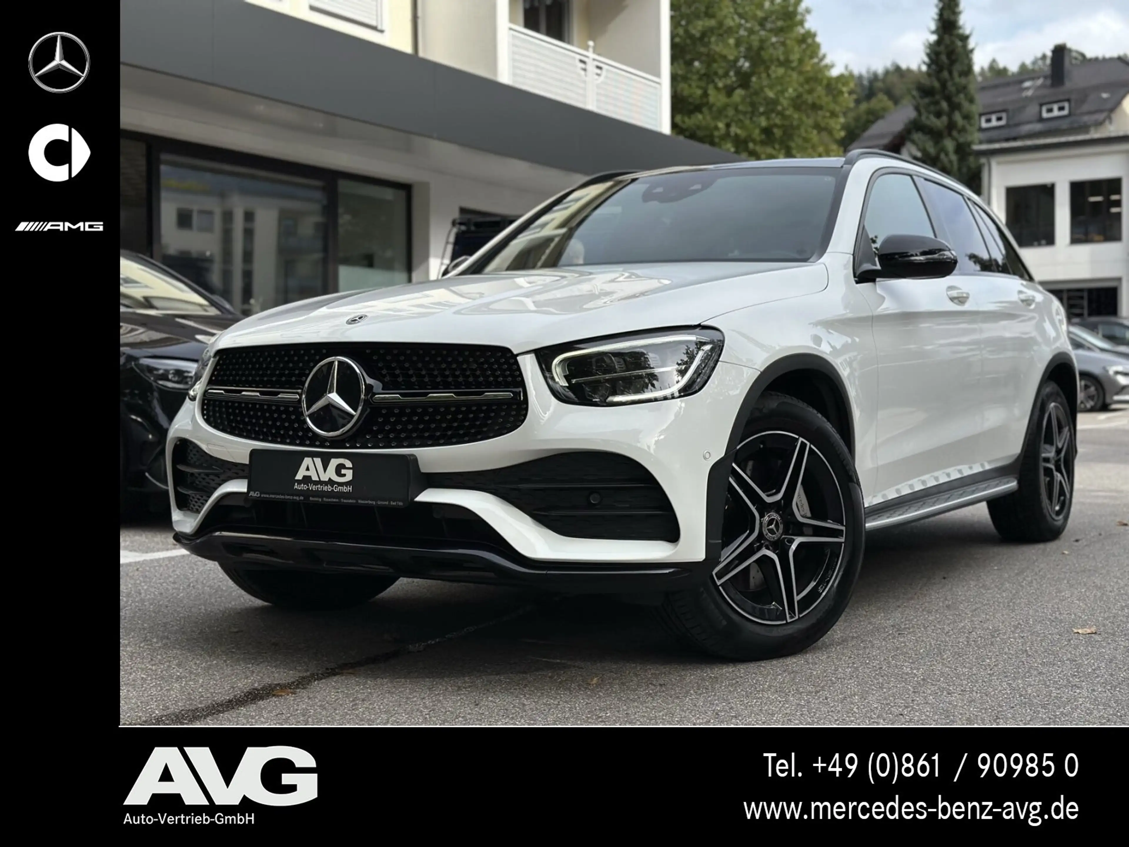 Mercedes-Benz GLC 220 GLC 220 d 4M AMG AHK Pano HUD 19" RFK LED Night BC — photo 7