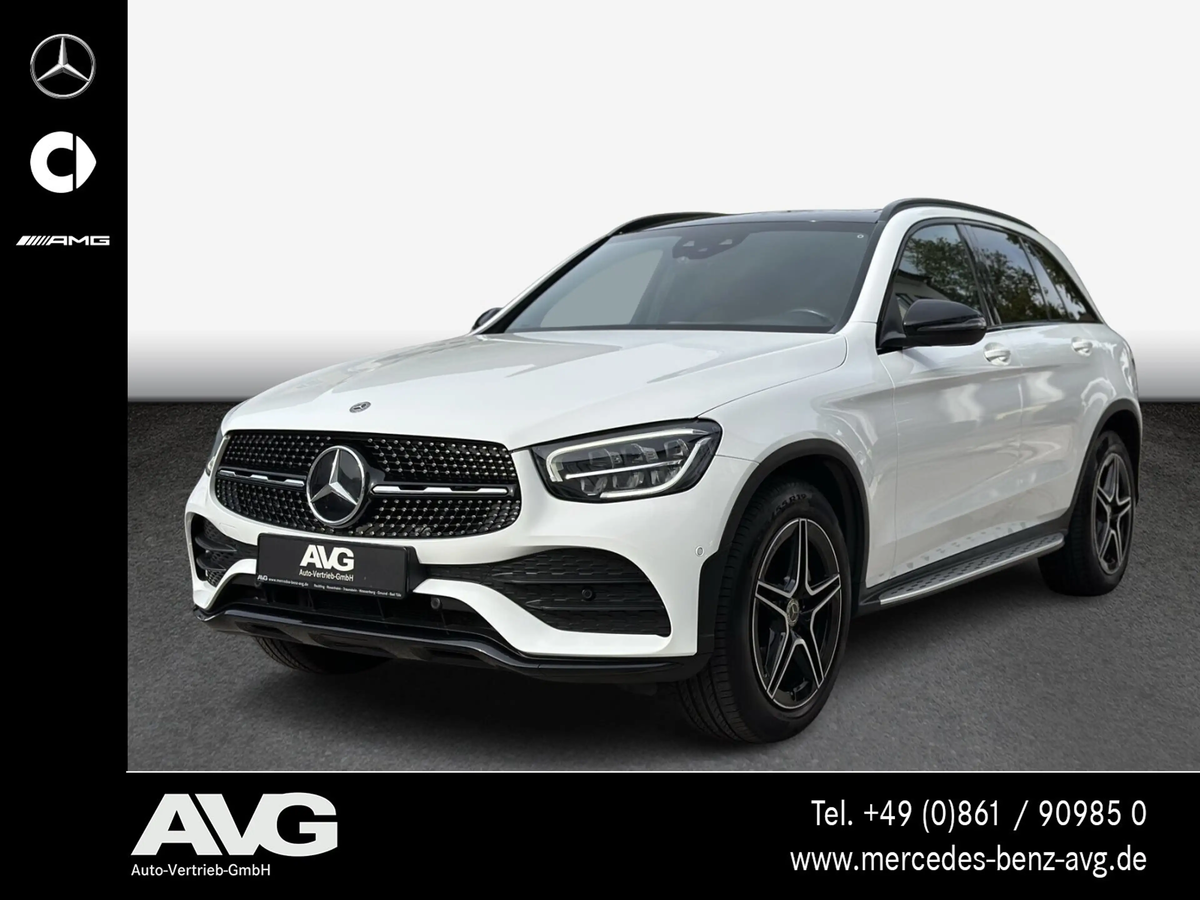 Mercedes-Benz GLC 220 GLC 220 d 4M AMG AHK Pano HUD 19" RFK LED Night BC