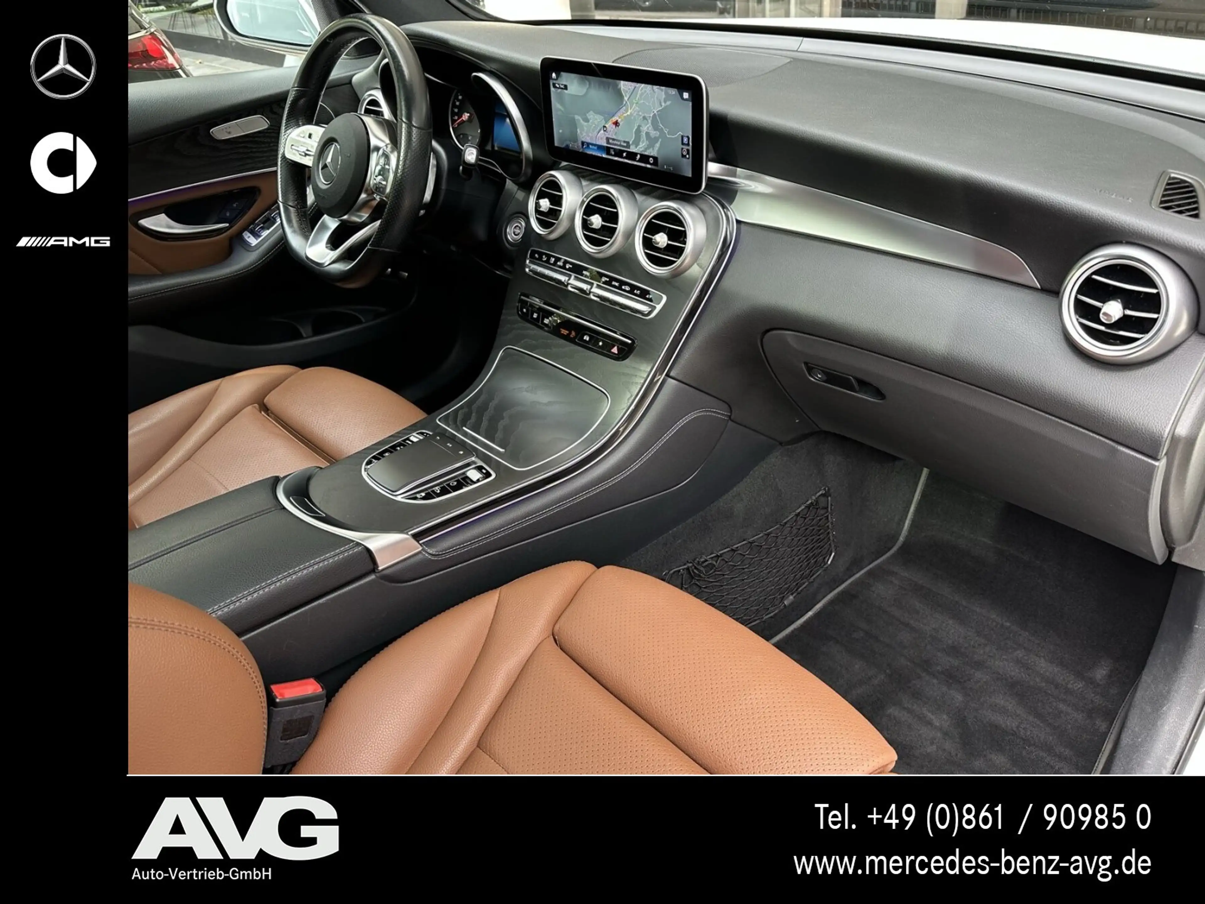 Mercedes-Benz GLC 220 GLC 220 d 4M AMG AHK Pano HUD 19" RFK LED Night BC — photo 12