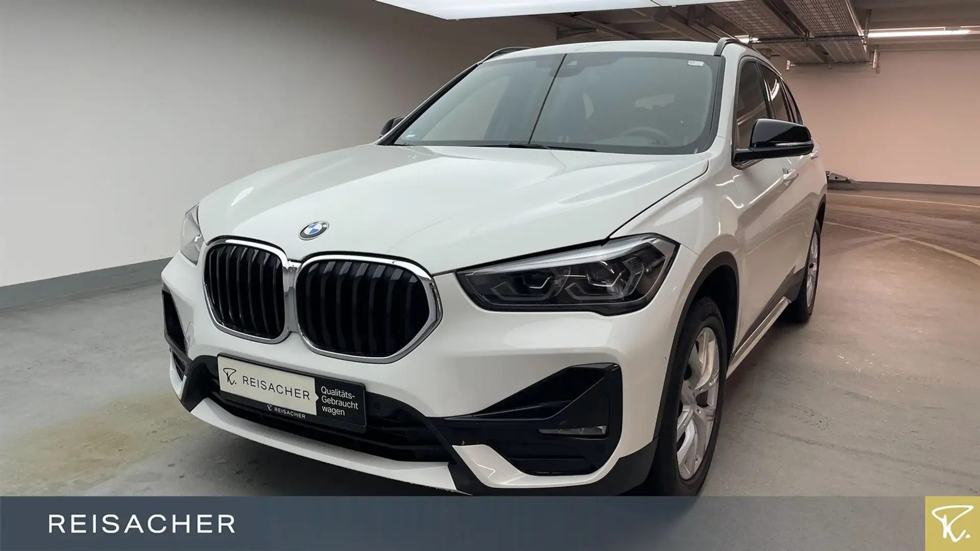BMW X1 sDrive18dA Sport-Line AHK RFK elHK LM18" Blanc - 1
