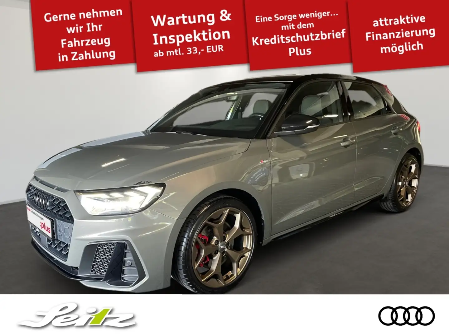 Audi A1 Sportback 40 TFSI edition one *LED*PDC*NAVI*SITZH* Gris - 1