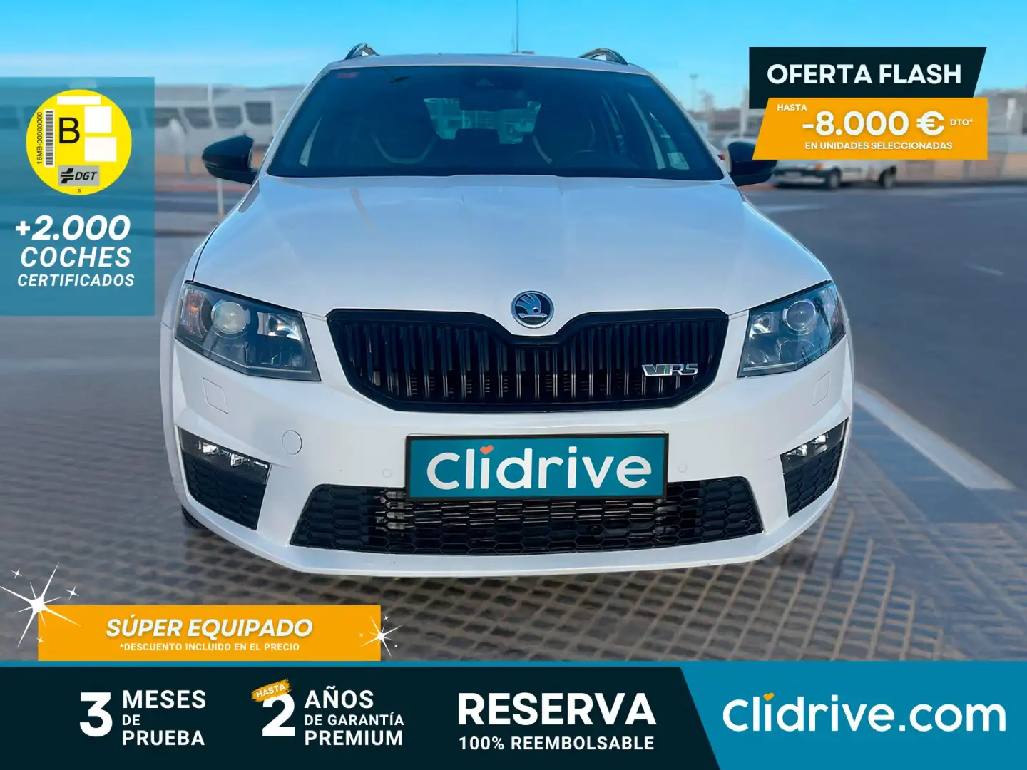 Skoda Octavia 2.0TDI RS DSG Blanco - 1