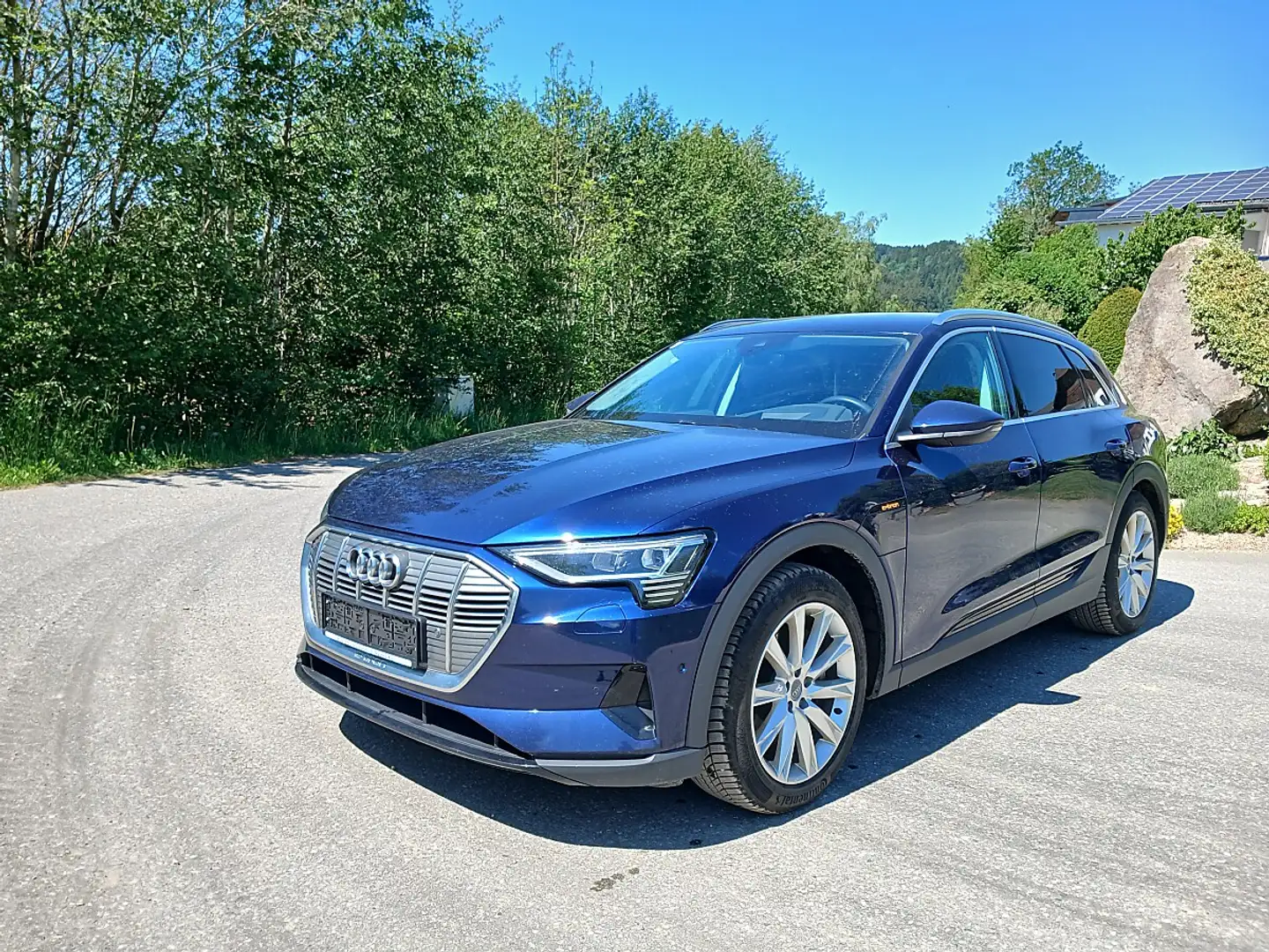 Audi e-tron 50 quattro Business Luftfahrwerk Matrix LED Hea... Blau - 1
