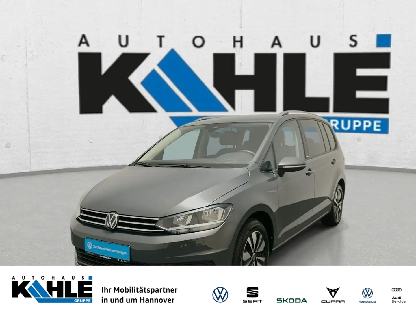 Volkswagen Touran 2.0 TDI MOVE 4x4 CarPlay ACC Navi Virt Gris - 1