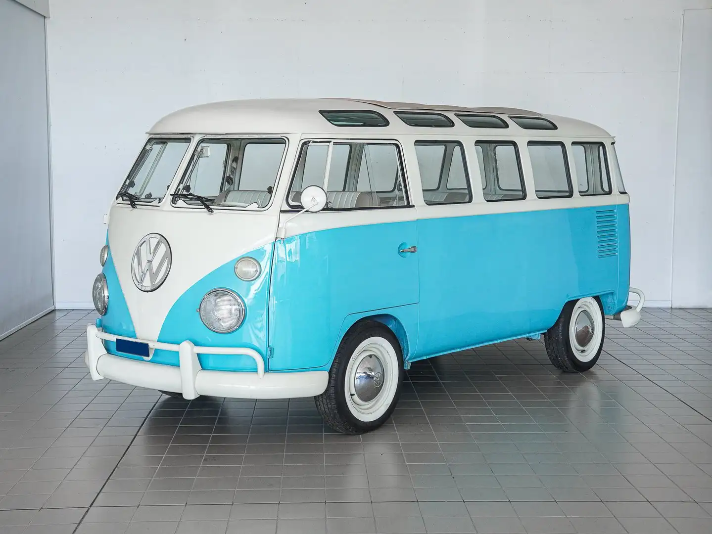 Volkswagen T1 23 Window Deluxe plava - 1