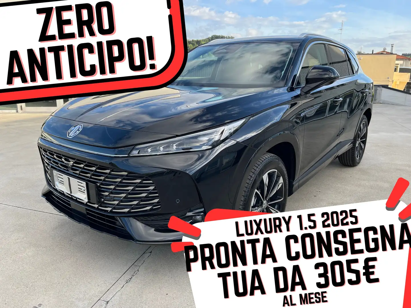 MG HS NEW LUXURY ZERO ANTICIPO TUA DA 305€ AL MESE Nero - 1