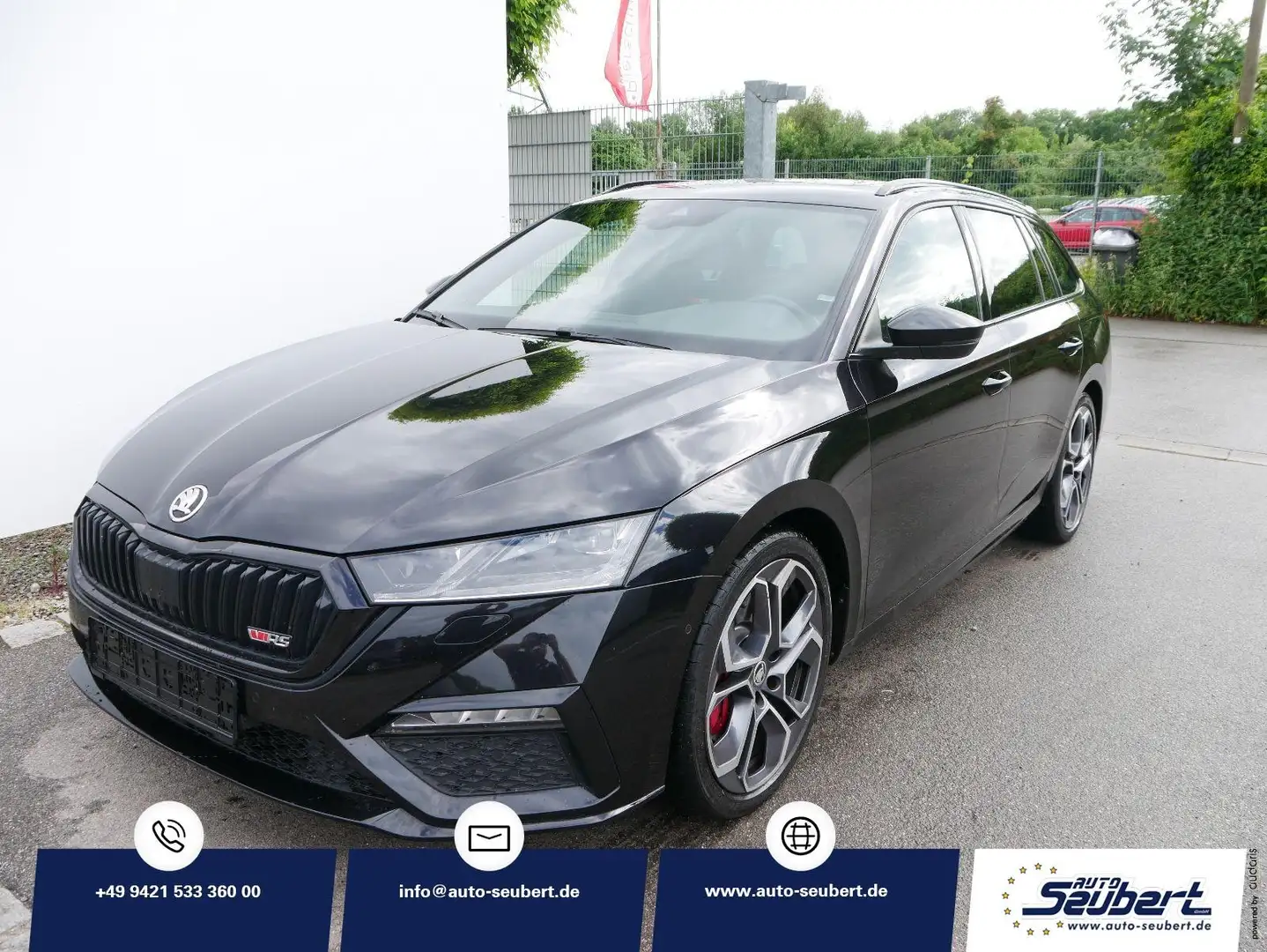 Skoda Octavia Combi 2.0 TSI RS DSG *AHK*NAVI*APP-CONNECT*MATRIX- Fekete - 1