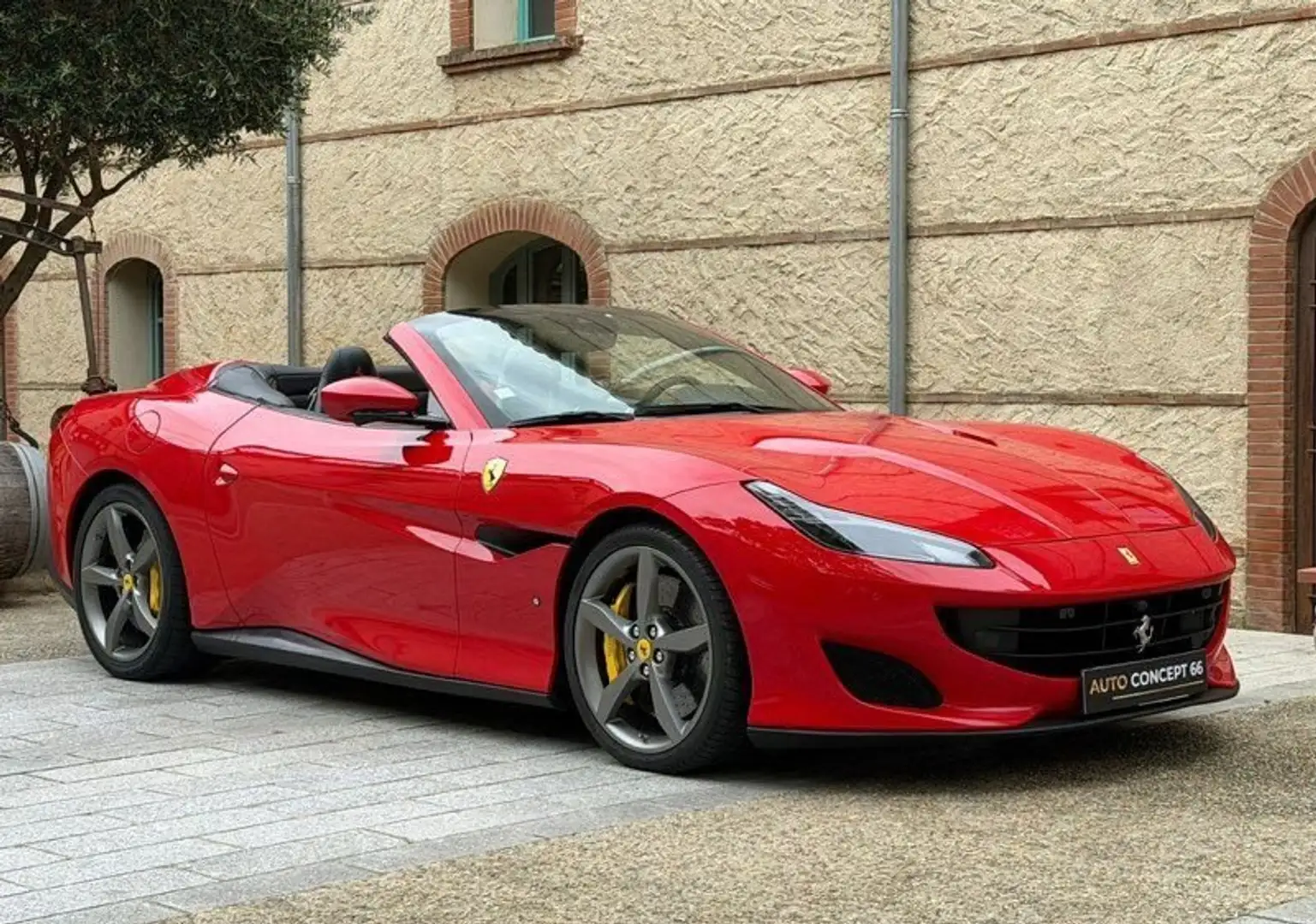 Ferrari Portofino cabriolet V8 3.9 L bi-turbo 600 ch assujetti à la tva Rot - 1