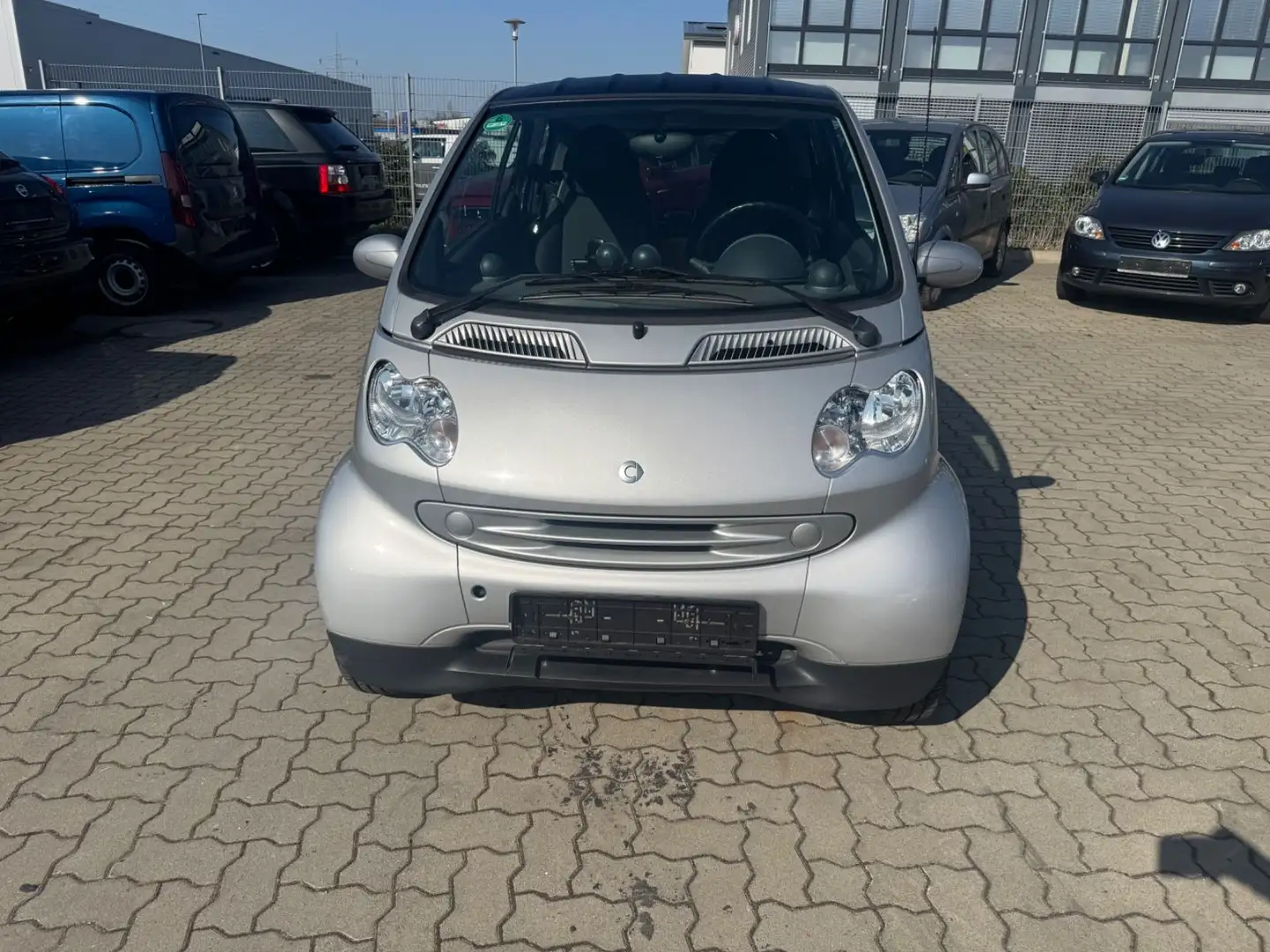 smart forTwo coupe 0,8L CDI **Leder*Klima*ALU*2x SHZ** Silber - 2