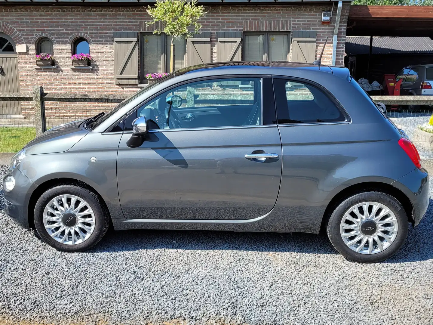 Fiat 500 500 1.2i Lounge Grijs - 1