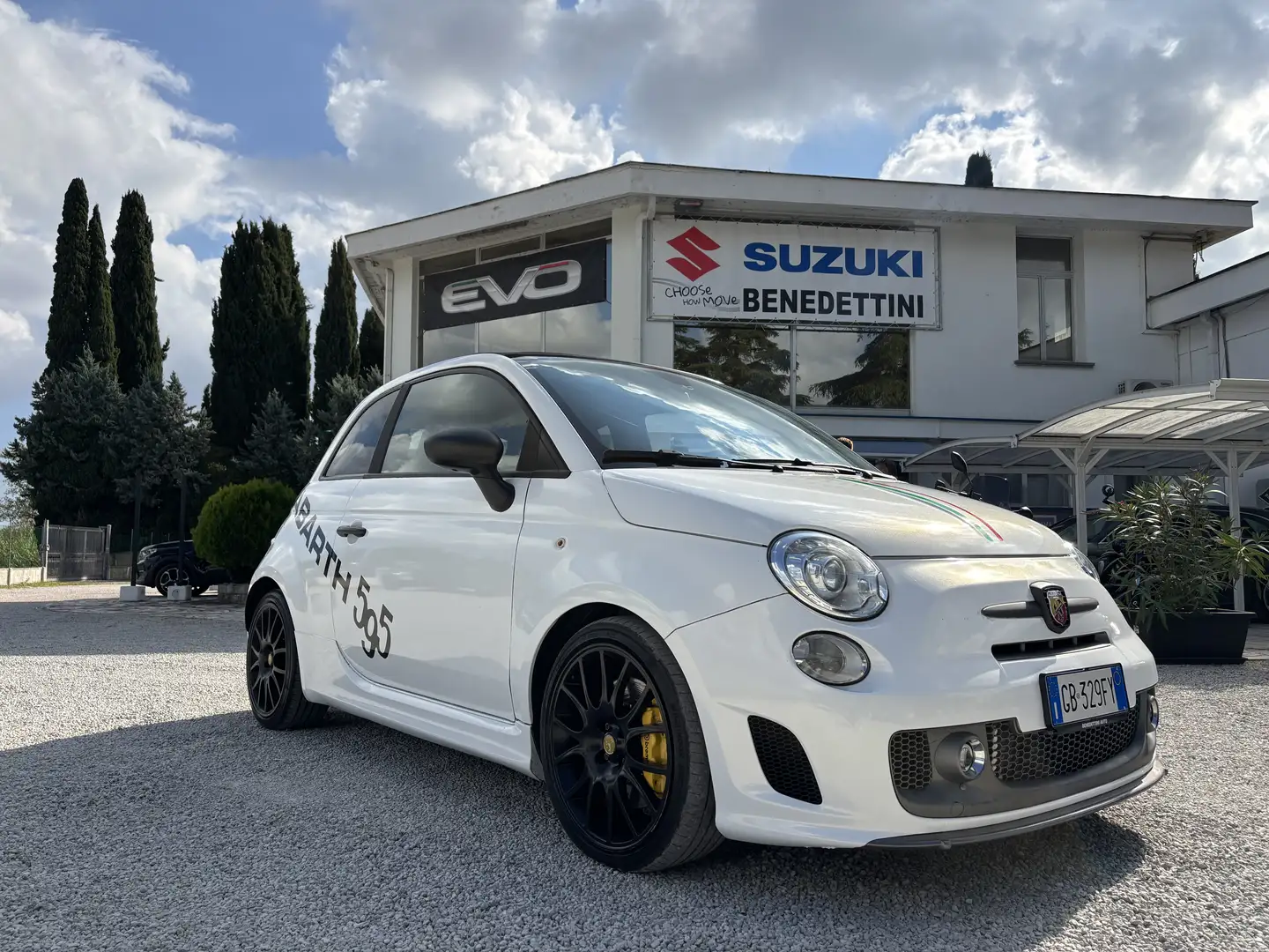 Abarth 595 Competizione 1.4T-JET 180CV stage3 CABRIOLET AUTOMATICA Blanco - 1