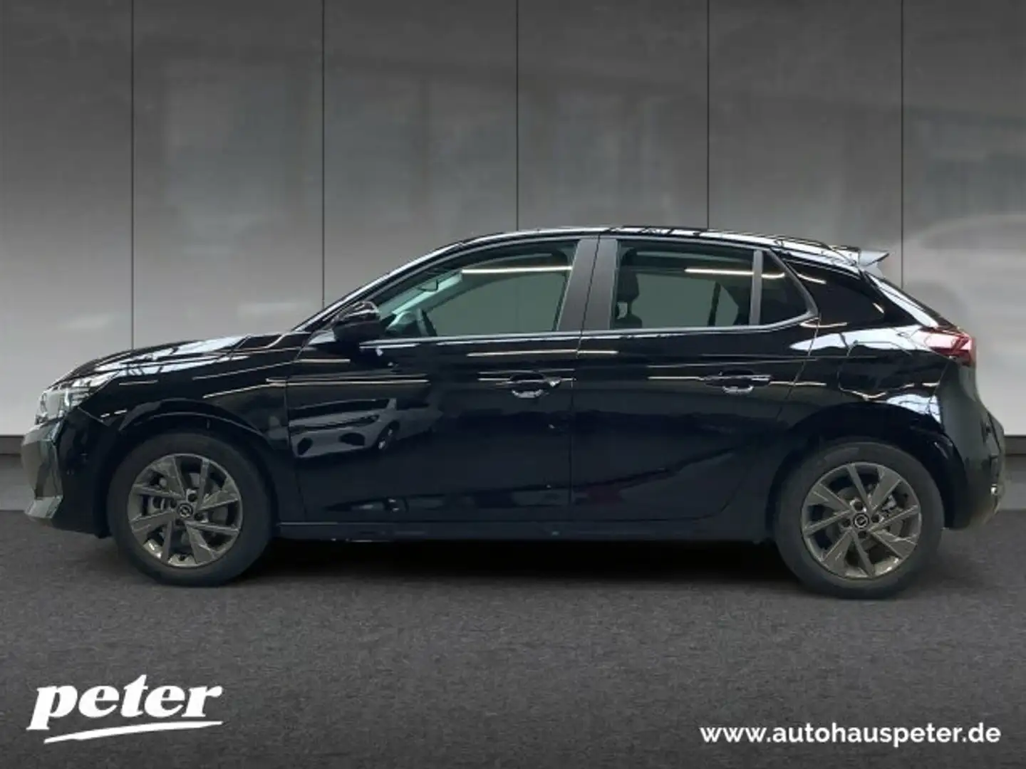 Opel Corsa Corsa F Edition 100 PS +SHZ+Klima+EPH+Alu+LHZ+ Zwart - 2