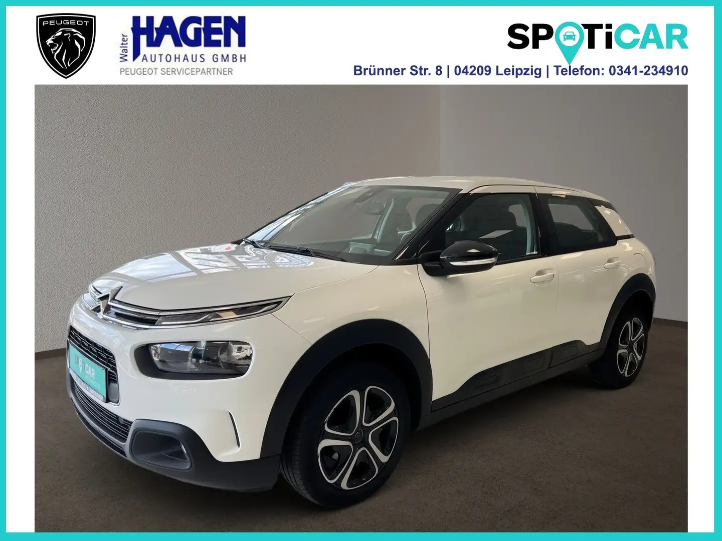 Citroen C4 Cactus Feel 1.2 110 PureTech EURO 6d Blanco - 1