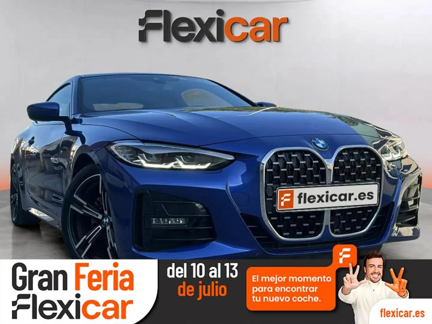 BMW 420 420d Bleu - 1
