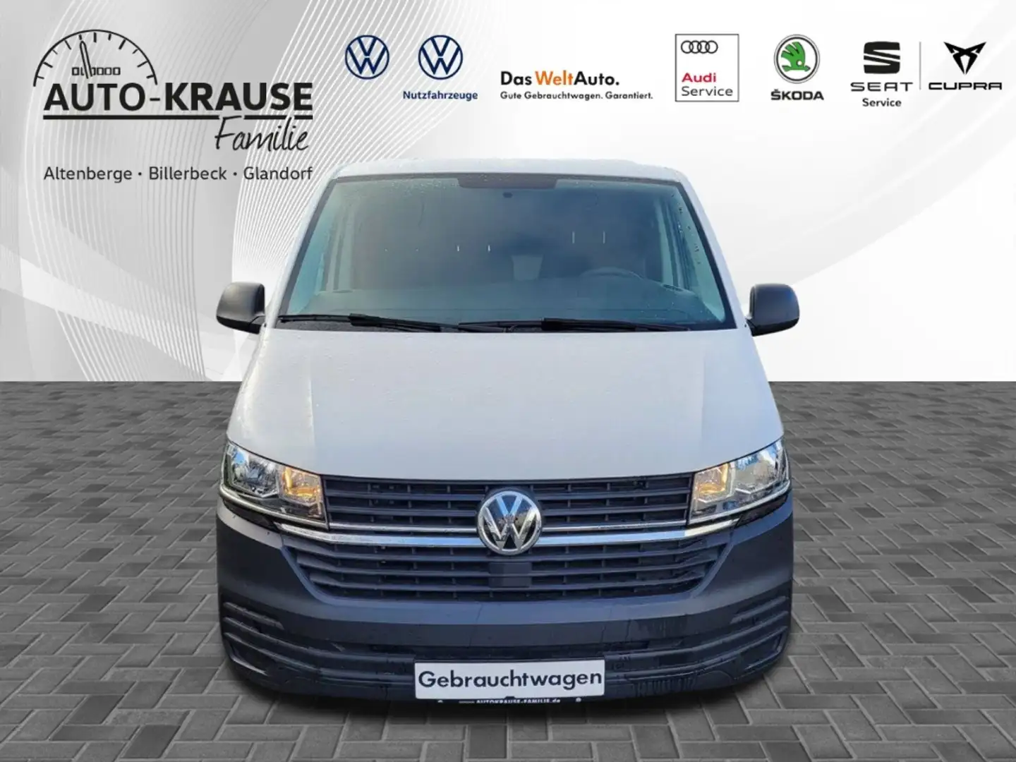 Volkswagen Transporter Kasten FWD EU6d 2.0 TDI Kasten, Klima Weiß - 2