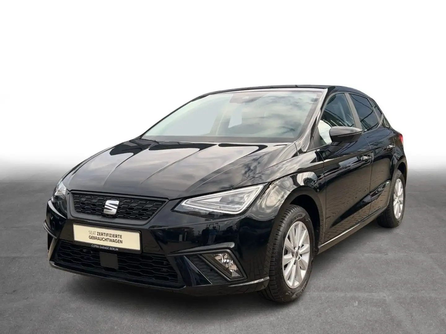 SEAT Ibiza 1.0 TSI DSG Style Climatronic LED SHZ PDC Schwarz - 2