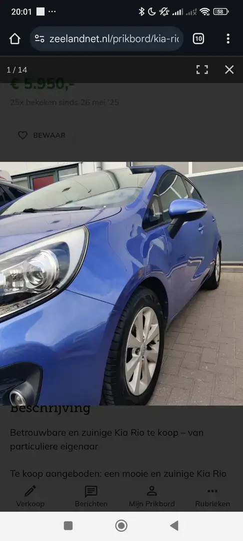 Kia Rio Rio 1.2 CVVT Super Pack Blue - 2