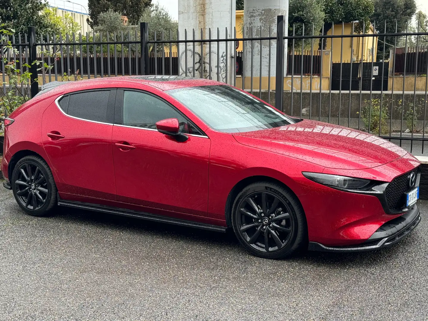 Mazda 3 5p 2.0 186 m-hybrid Exclusive Line Driver Assist. Rosso - 1
