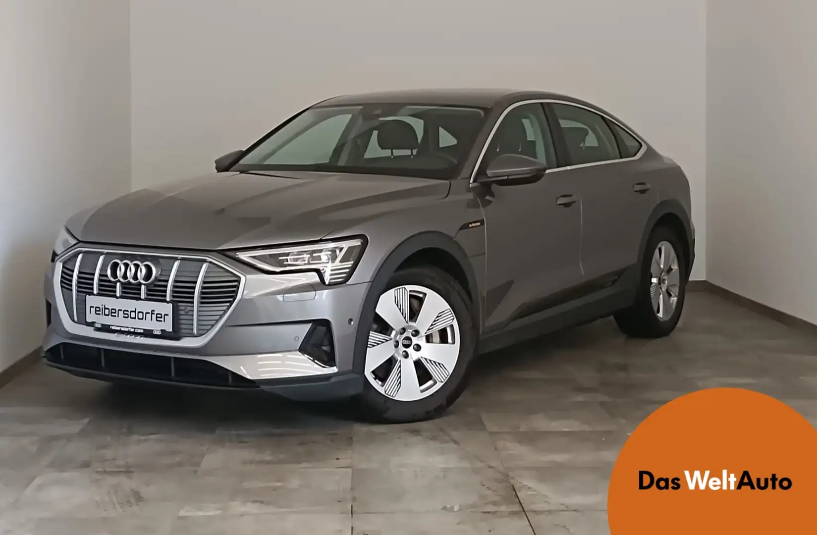 Audi e-tron 55 300 kW Business Gris - 1