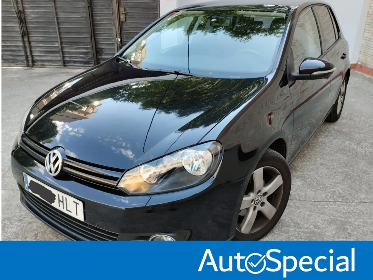 Volkswagen Golf 1.6TDI CR Advance BMT Rabbit 105 Negro - 1