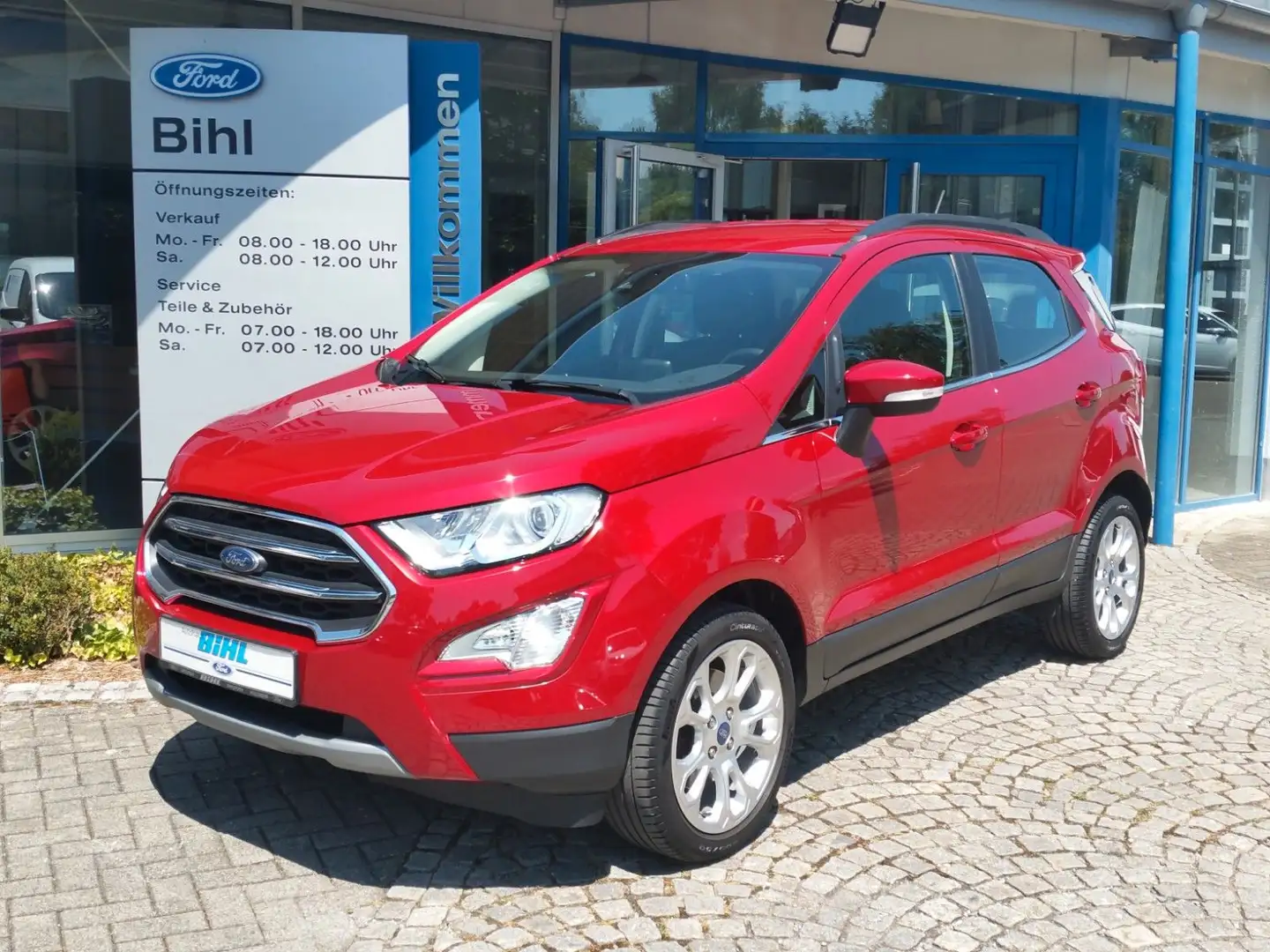 Ford EcoSport Titanium Klimaautom. Xenon Winterpaket Rouge - 2