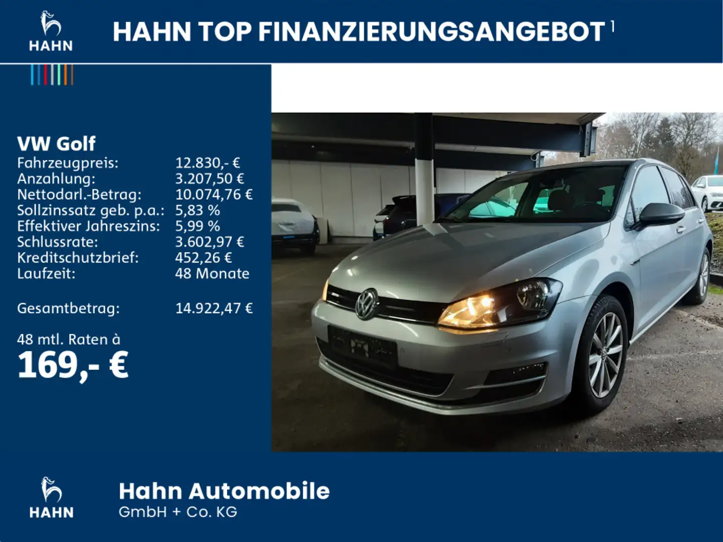 Volkswagen Golf VII Lounge 1.2TSI AHK Climatronic PDC Sitzh Zilver - 2