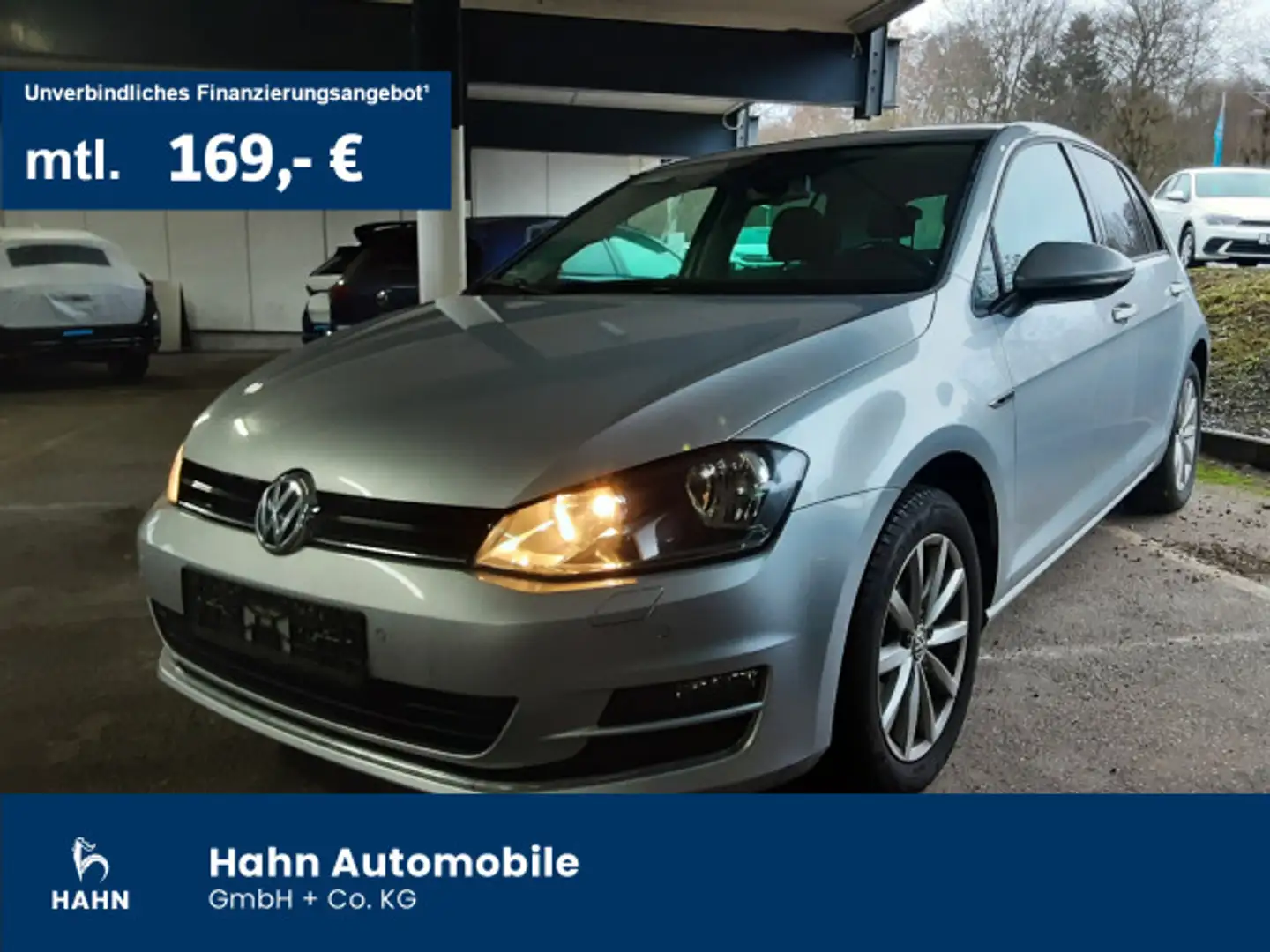 Volkswagen Golf VII Lounge 1.2TSI AHK Climatronic PDC Sitzh Zilver - 1