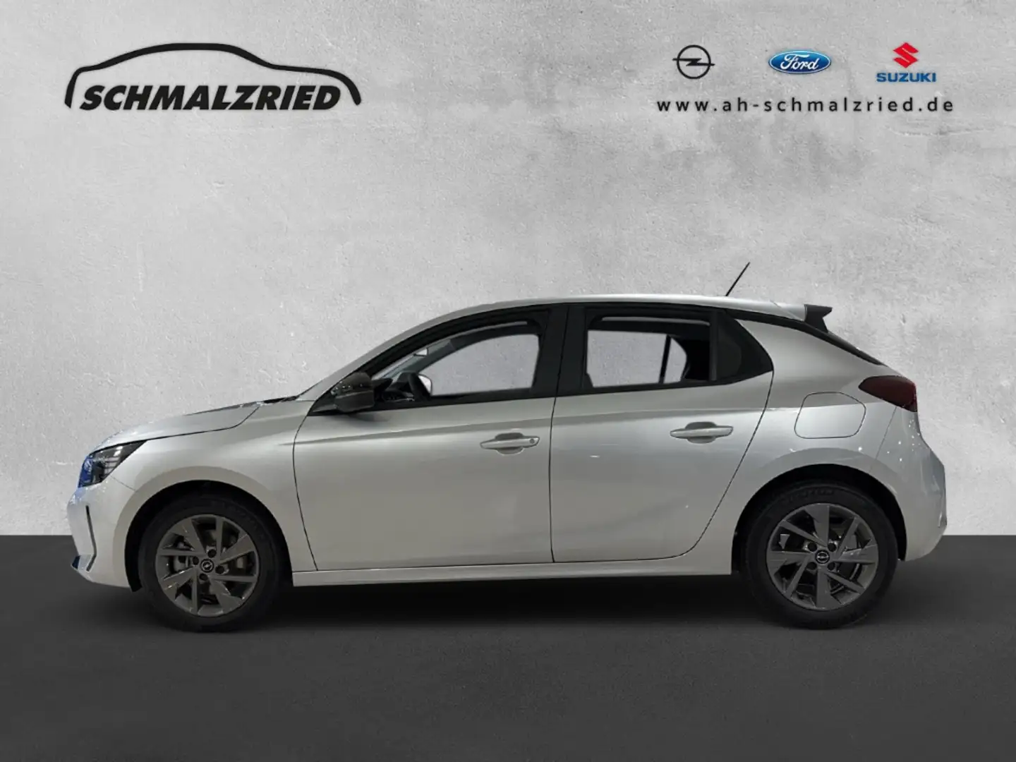 Opel Corsa F Basis Apple CarPlay Android Auto Musikstreaming Silber - 2
