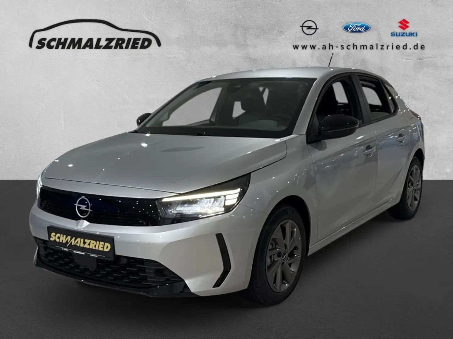 Opel Corsa F Basis Apple CarPlay Android Auto Musikstreaming Silber - 1