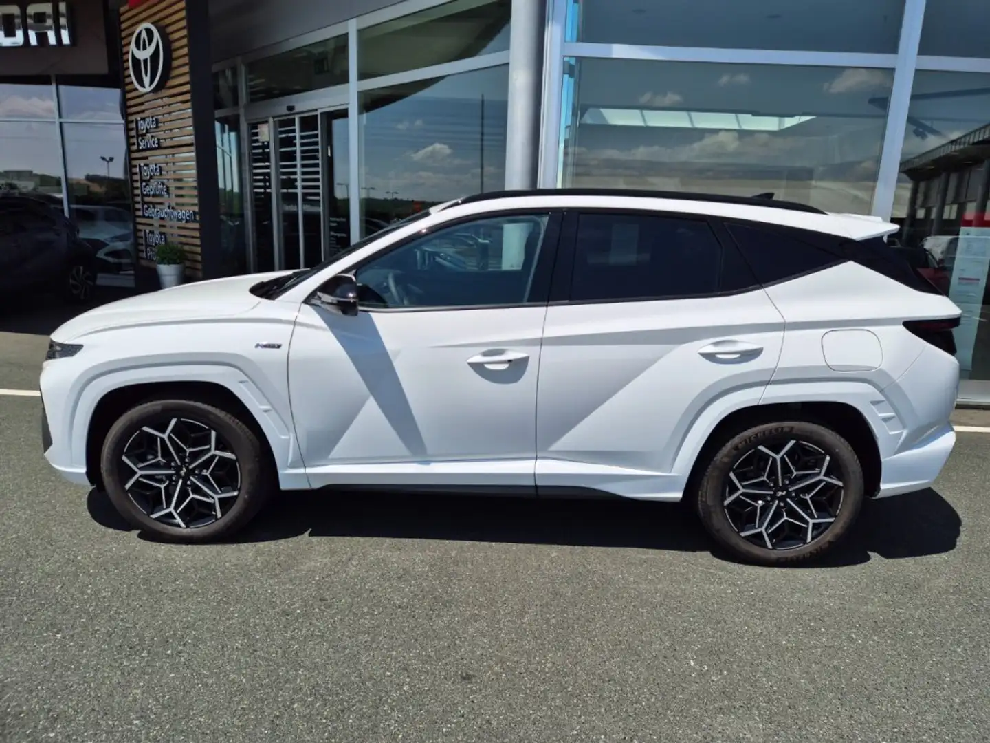 Hyundai TUCSON NX4 N-Line 1,6 T-GDi PHEV 4WD AT t1pl0-P7-O5 Blanc - 2